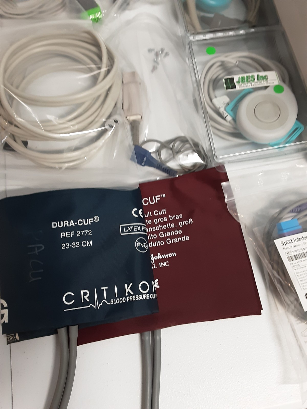 GE 259A Maternal/Fetal Monitor W/ Probes, All Accessories On Pic 30 Days Return