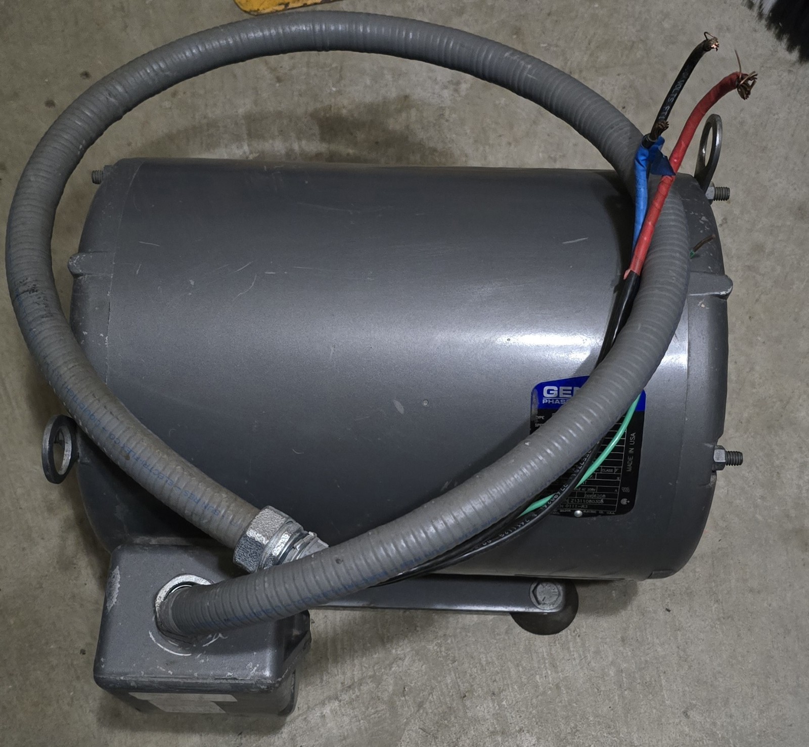 American Rotary Phase Converter AD20S – 20HP / 15kW and Operational Components