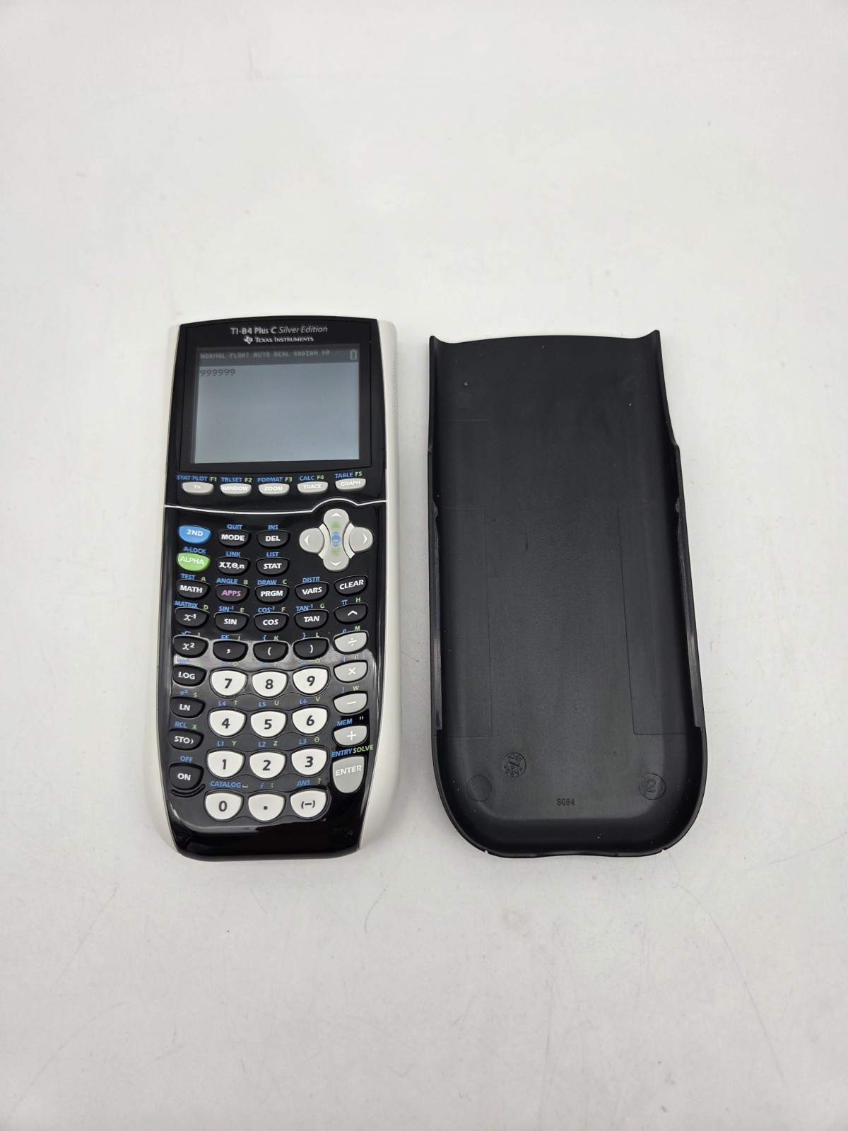 Texas Instruments TI-84 Plus C Silver Edition Graphing Calculator Tested