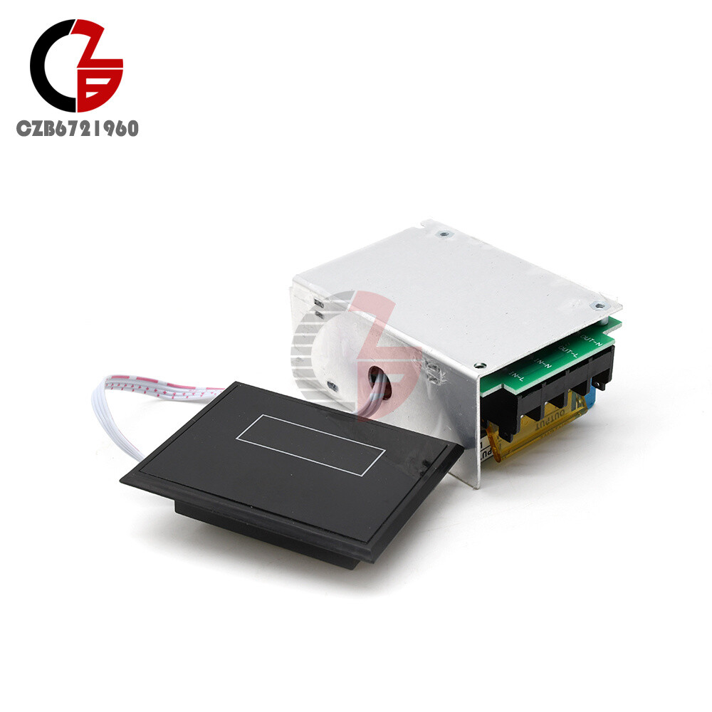 AC 220V 4KW 6KW 10KW SCR Voltage Regulator Dimmer Motor Speed Controller Module
