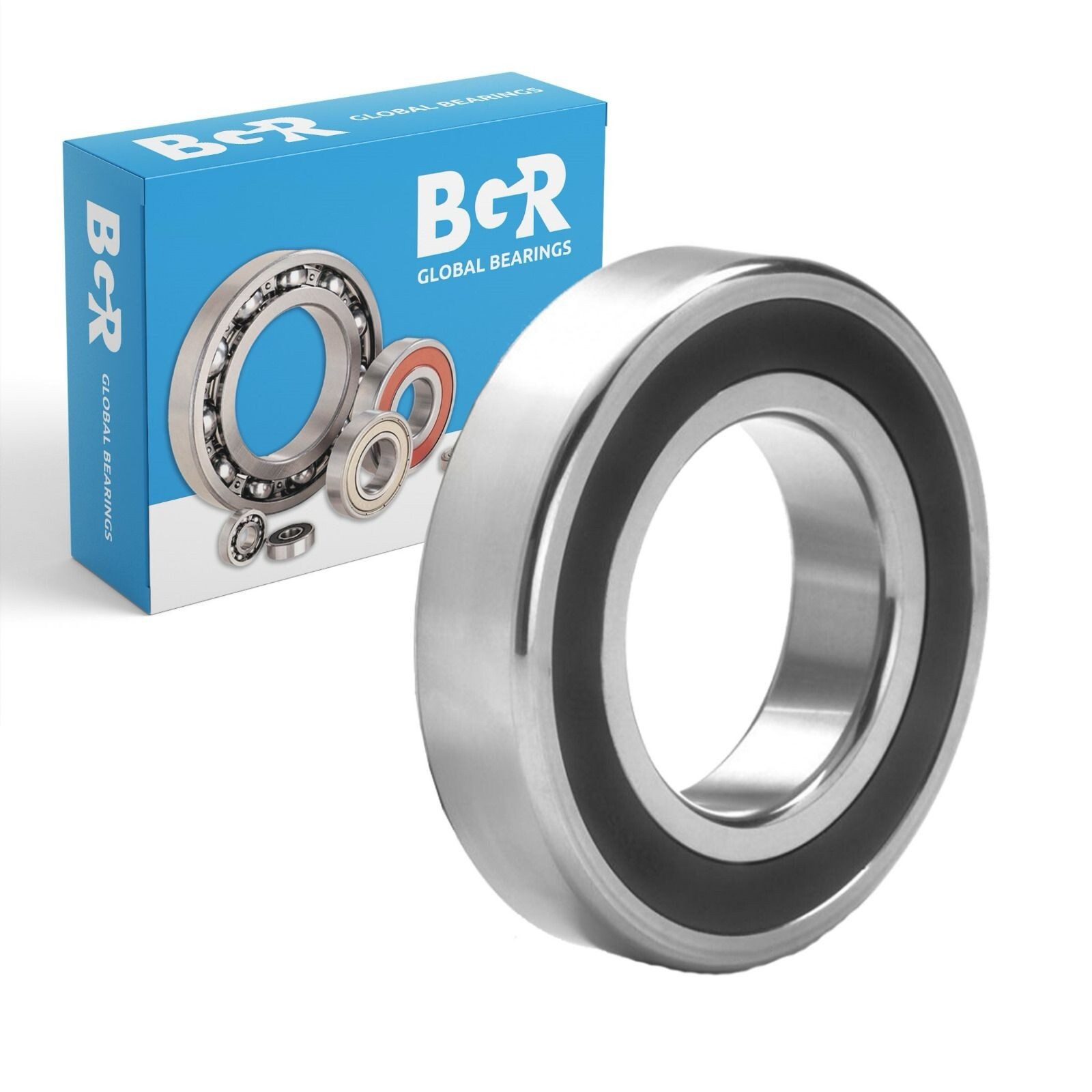 BGR 10 pcs 6207 2RS High Quality Double Rubber Sealed Ball Bearing, 35x72x17 mm
