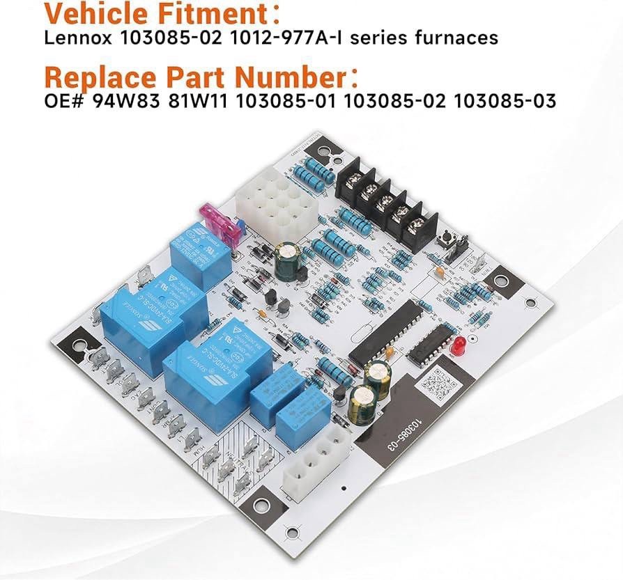 94W83 Ignition Control Board for Lennox 103085-02 103085-03 Furnace PSC