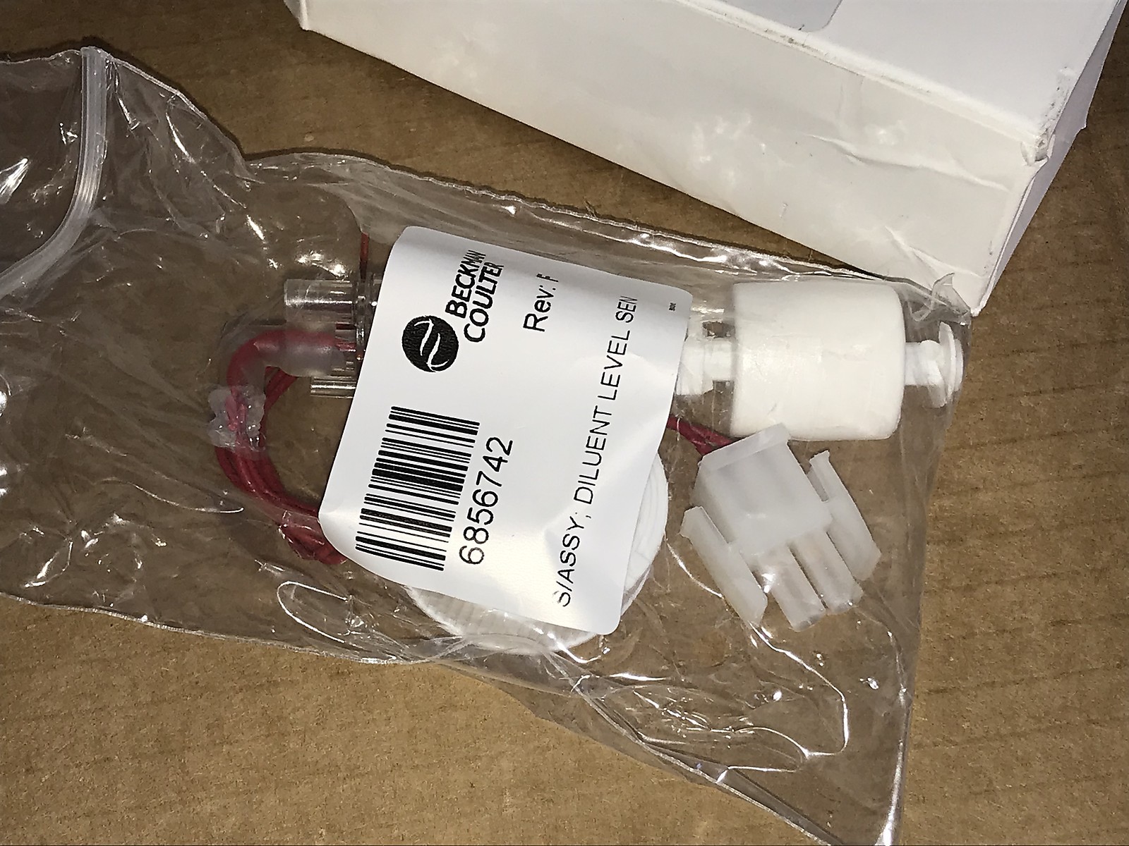 Beckman Coulter 6856742 Diluent Level Sensor for ACT 5diff Hematology Analyzer