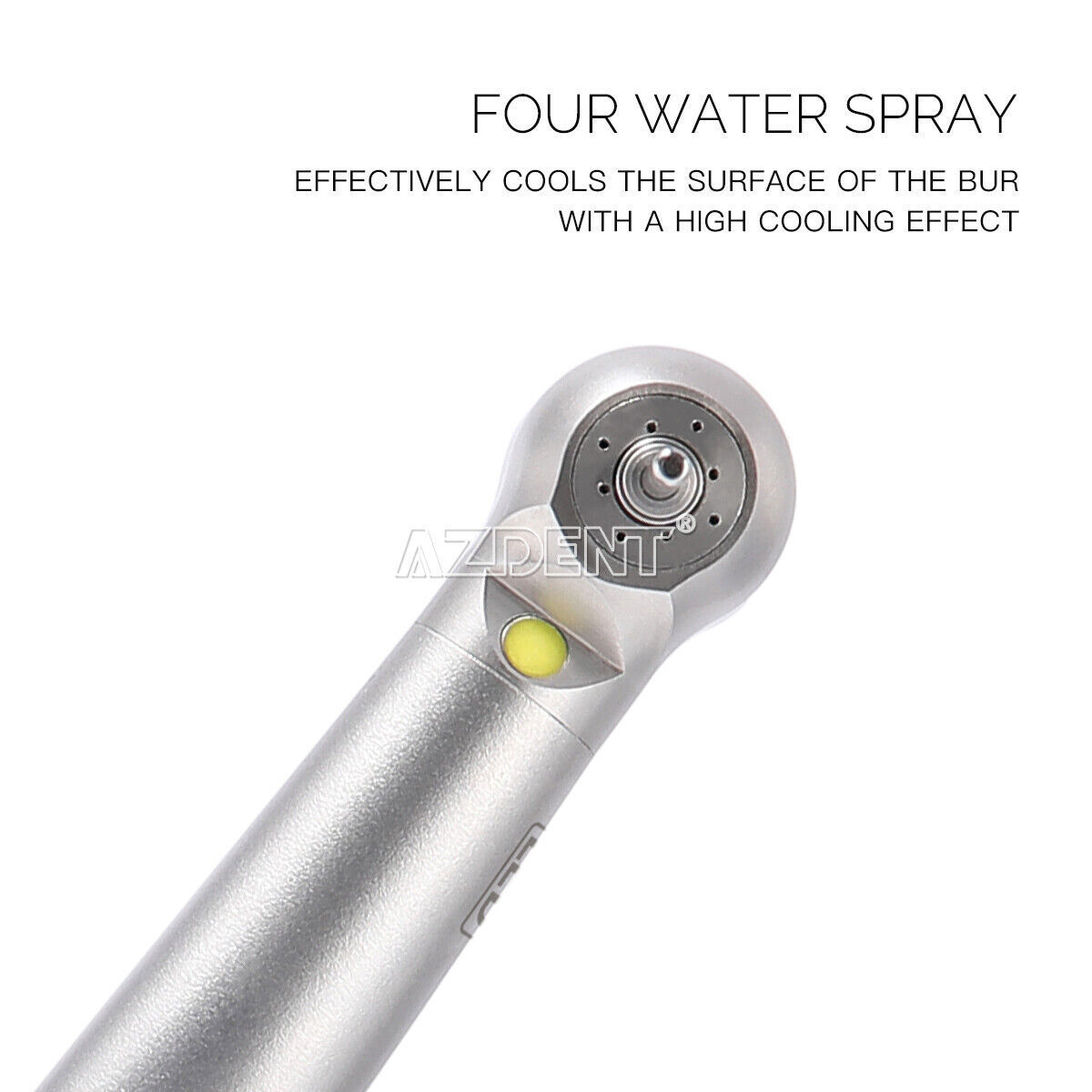 Dental LED E-generator High Speed Optic Handpiece with Quick Coupler 4Holes