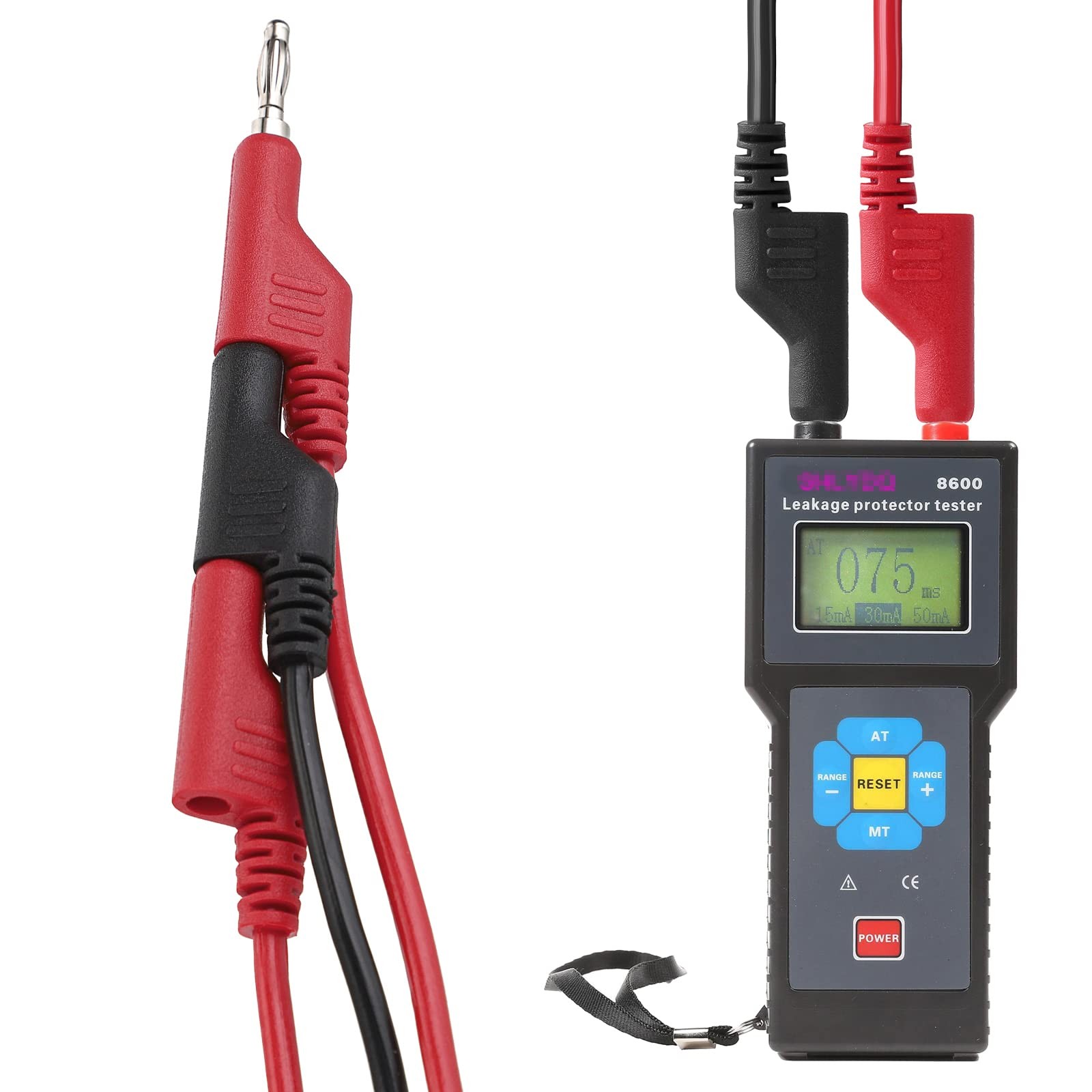 2pcs Banana To Banana Plug Test Leads Stackable 4mm Banana Plug Test Cables Mult
