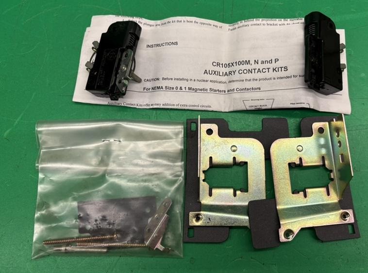 GE General Electric 105X100N Auxiliary Contact Kit