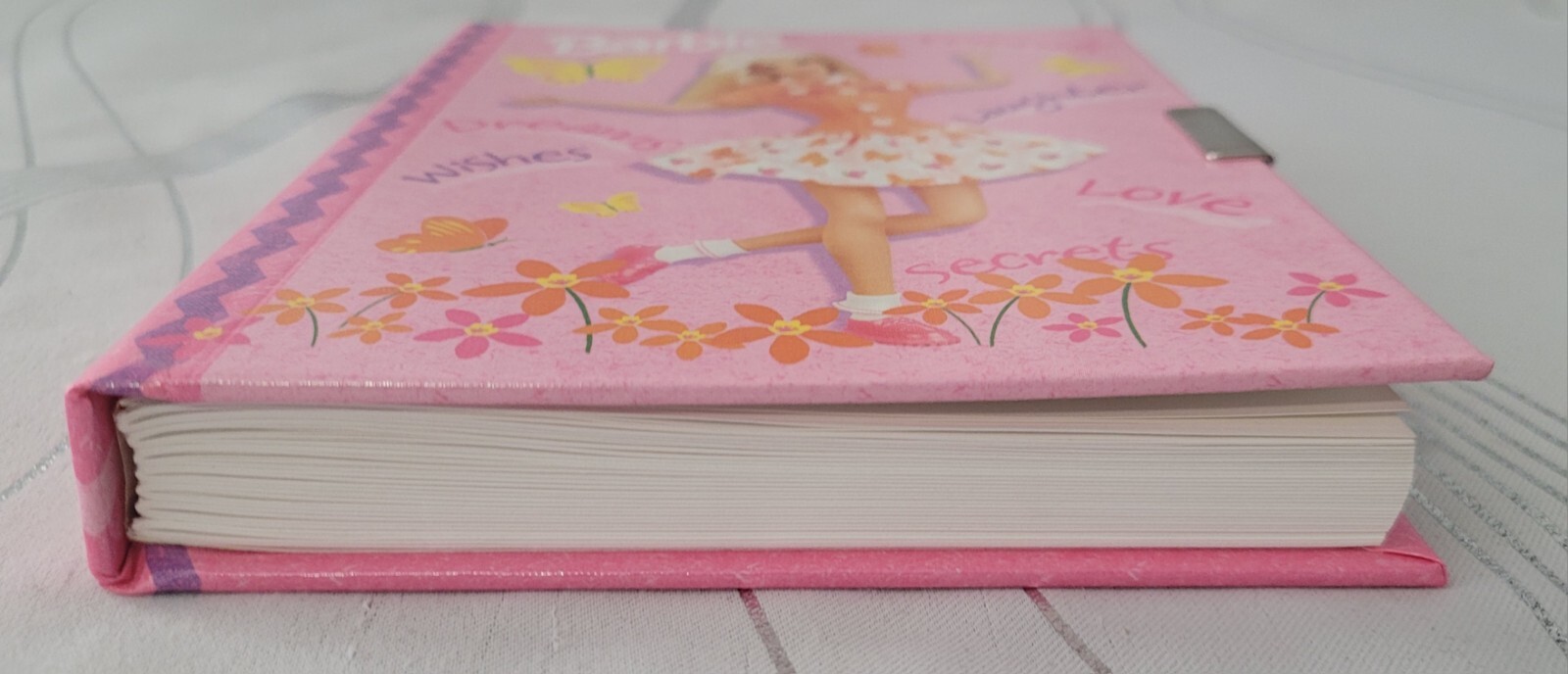 RARE * Vintage 1997 Hallmark Barbie Doll Diary Journal w/ Lock & Key * NEW
