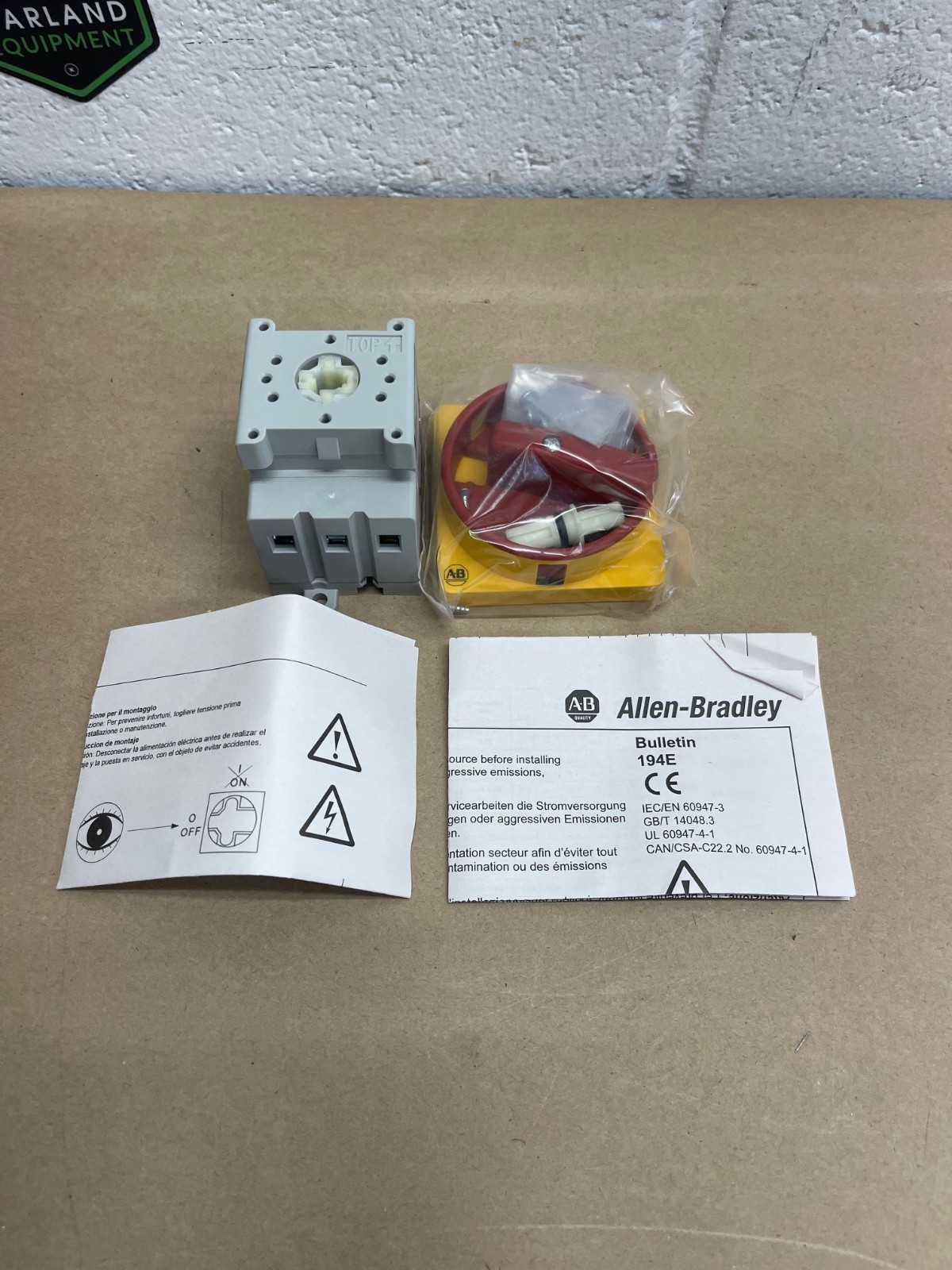 Allen Bradley 194E-E32-1753-6N Series B Switch-Disconnector *NEW*
