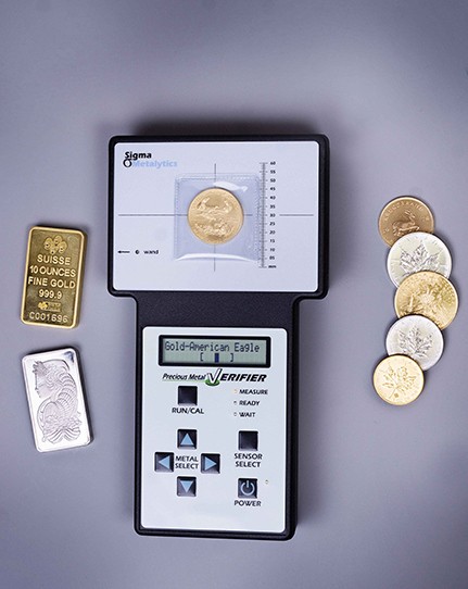 Sigma Metalytics SM1601 Precious Metal Verifier Bullion Set w 3 Wands FREE SHIP