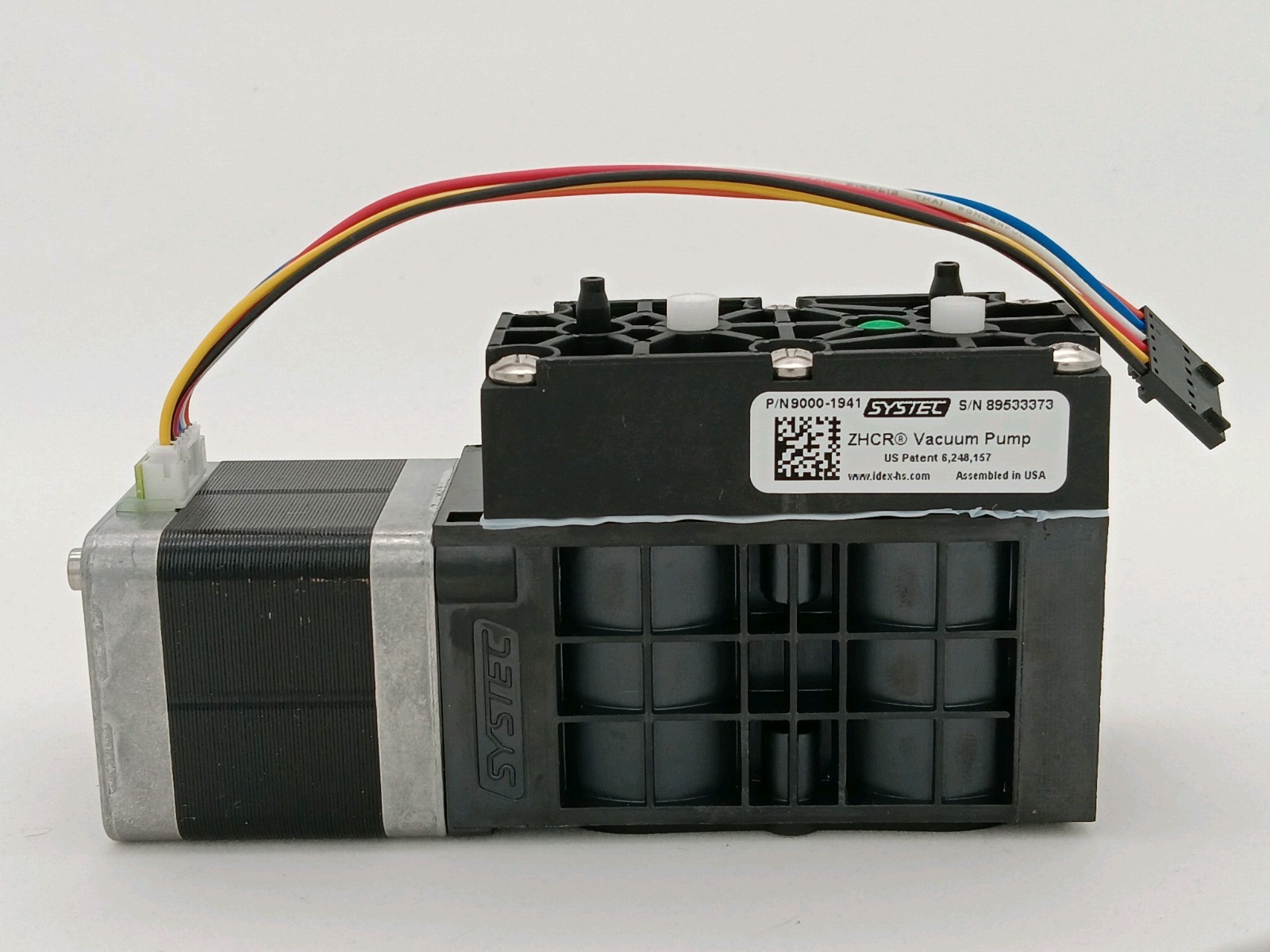Idex / Systec Vacuum Pump 9000-1941 bench tested and GUARANTEED to work.