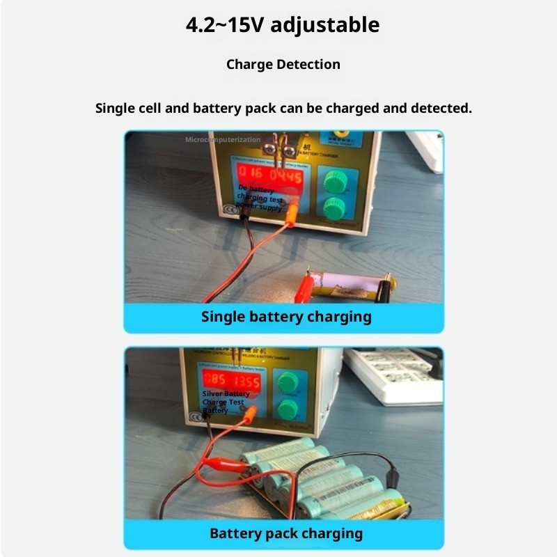 Small Precision Nickel Sheet Battery Spot Welder for Household Battery Welding