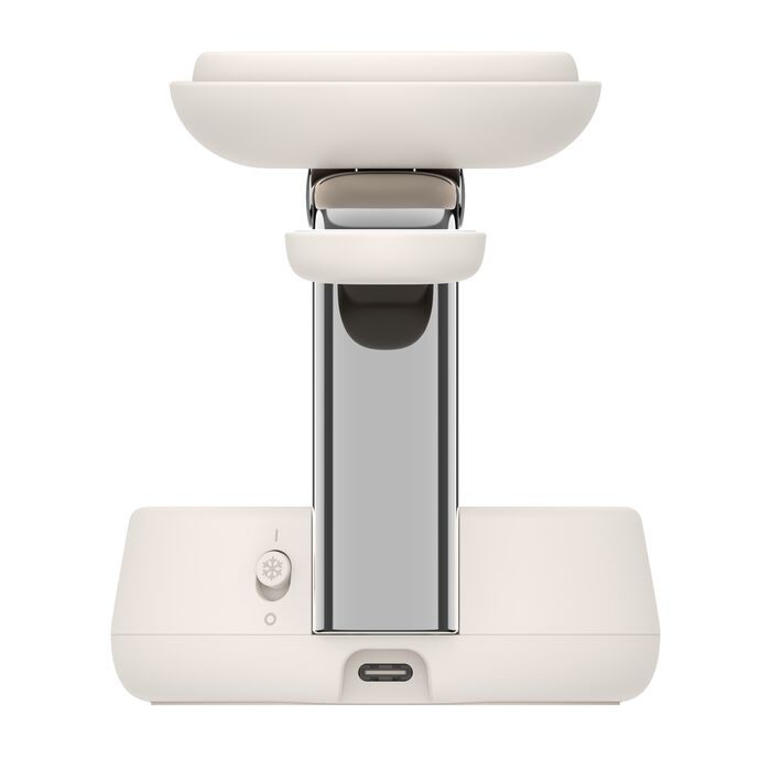 UltraCharge Pro 3-in-1 Magnetic Charging Dock with Qi2 25W, Sand