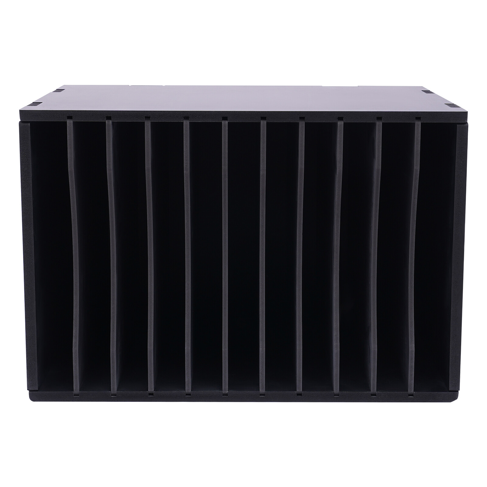 11Compartment Vertical Desktop Sorter File Storage Rack Desktop Organizer Holder