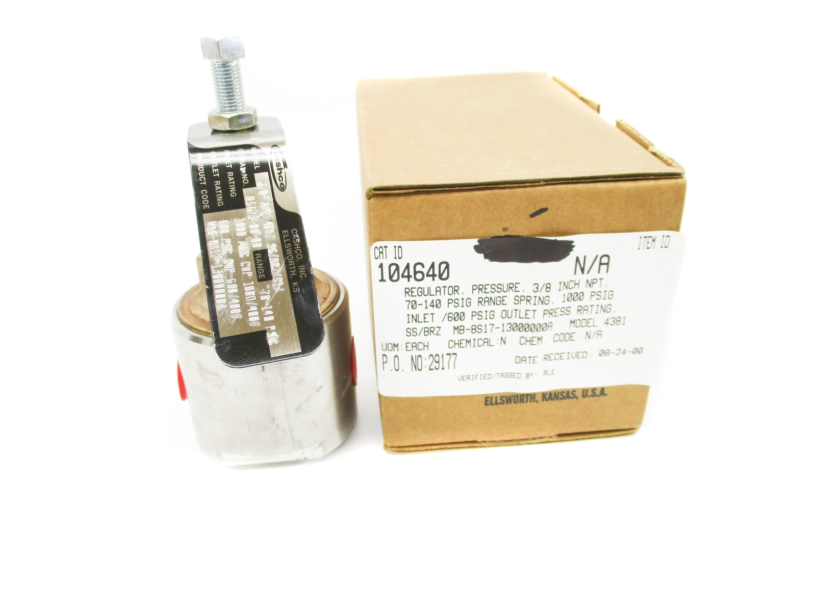 CASHCO 4381SS/BR7/S1 NSMP