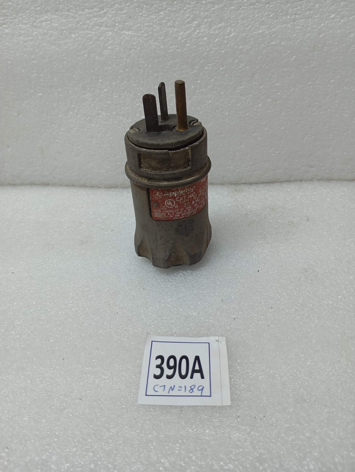 Appleton cat no.ECP-2023 PLUG