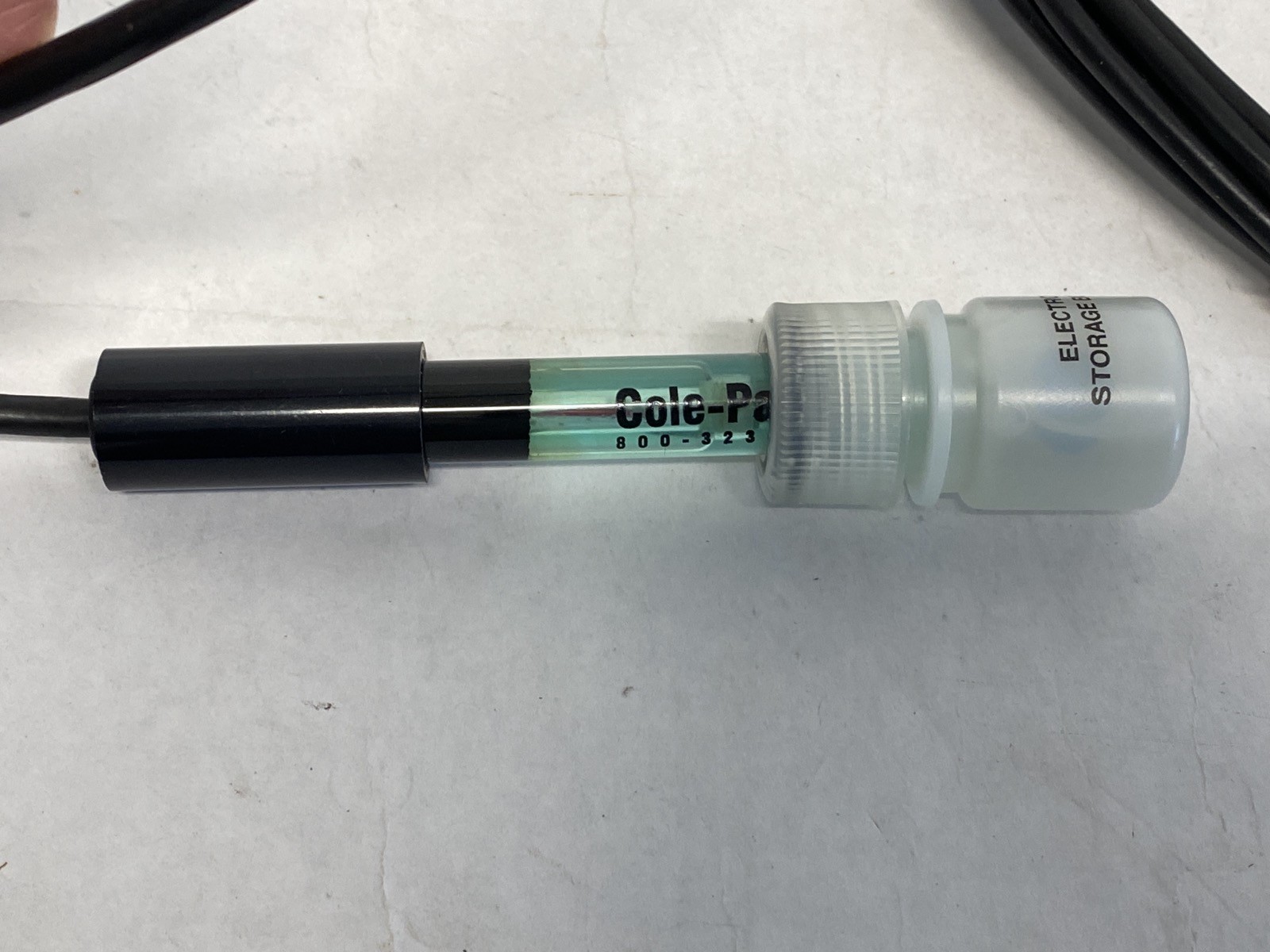 New COLE-PARMER Double Junction Glass pH Electrode Probe 12mm BNC EW-05994-27