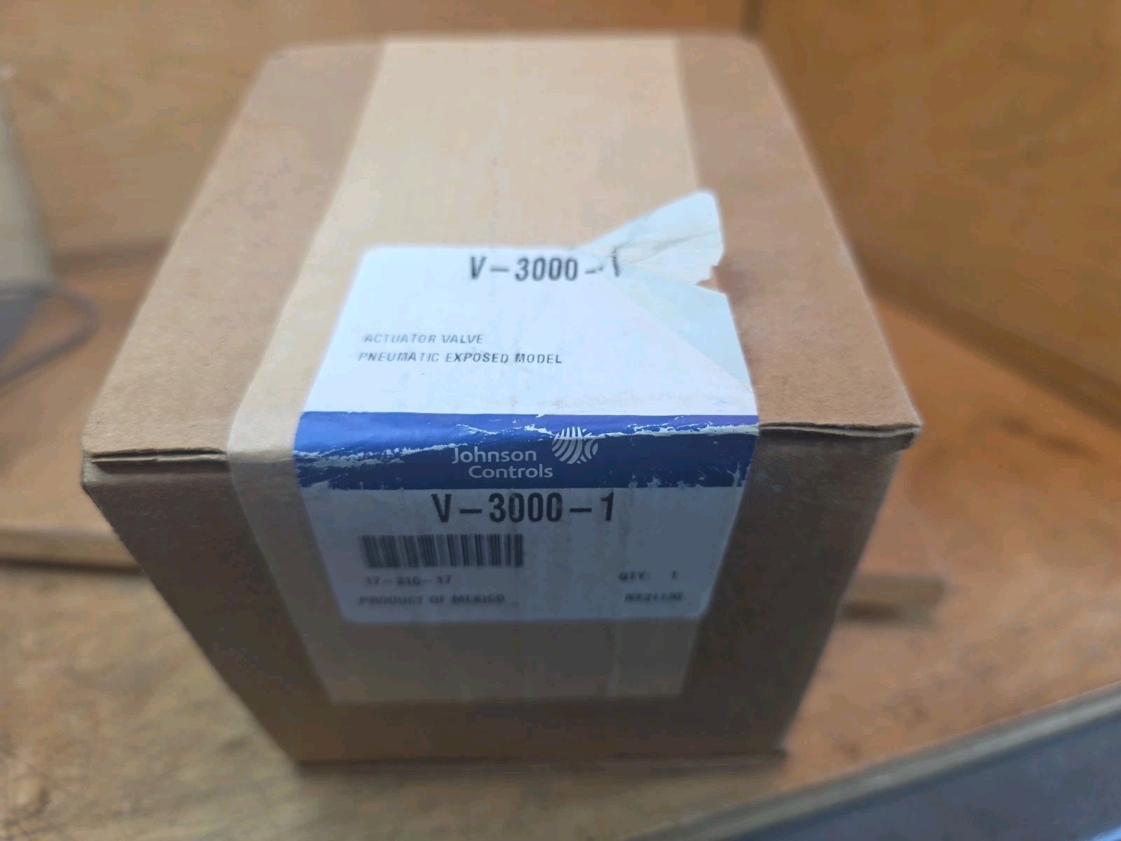 Johnson Controls V-3000-1, Actuator Valve Pneumatic Exposed Model