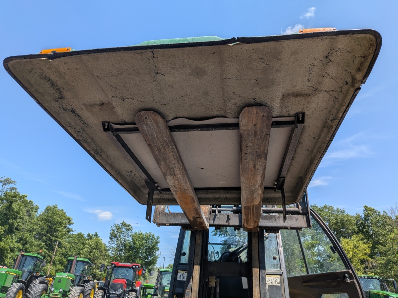 Used John Deere Fiberglass Canopy. This came off of a 6430
