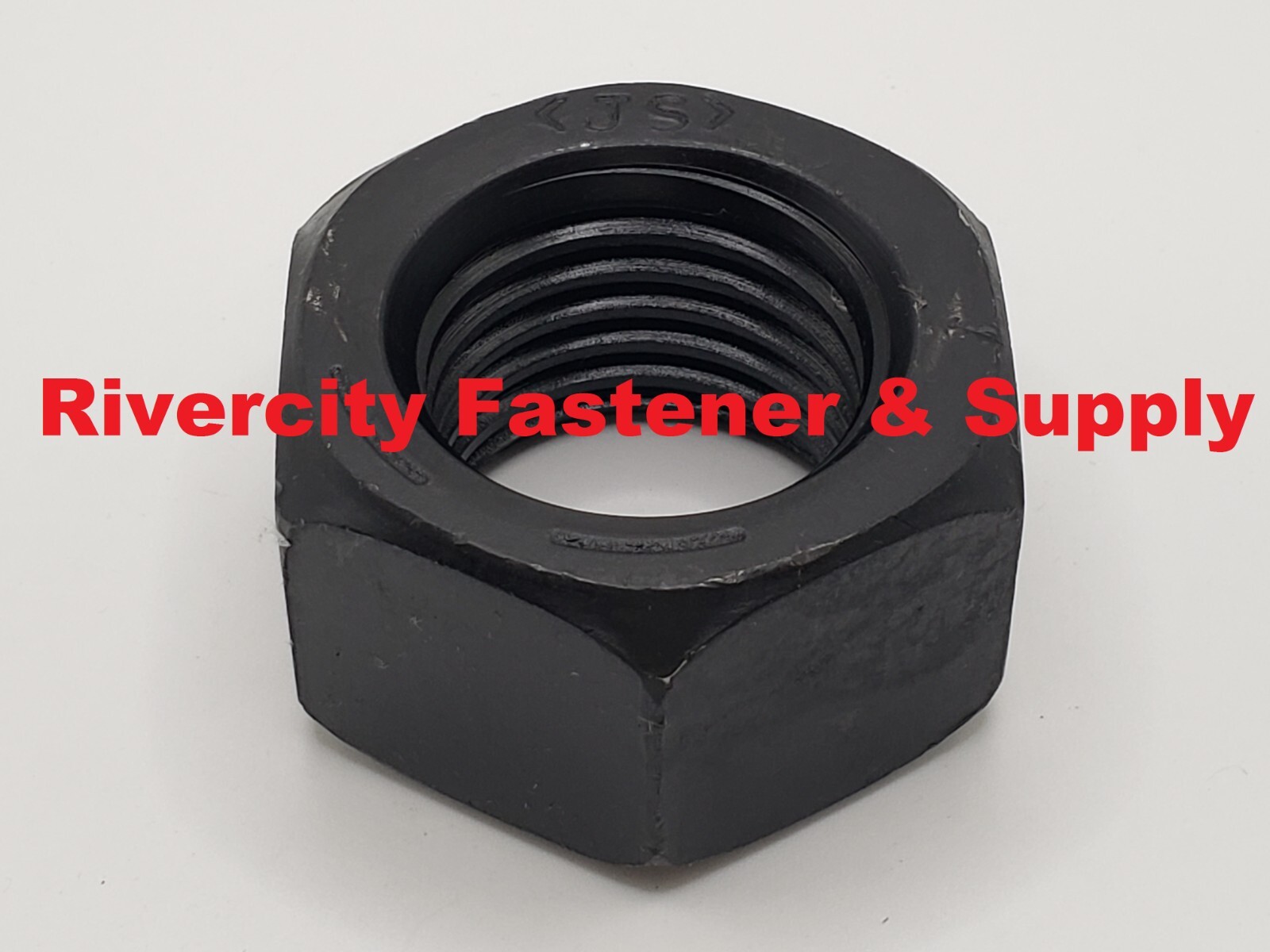 1-1/2-6 Steel Grade 8 Hardened Hex Nuts 1.50×6 Nut 1-1/2″ x 6 Coarse Thread