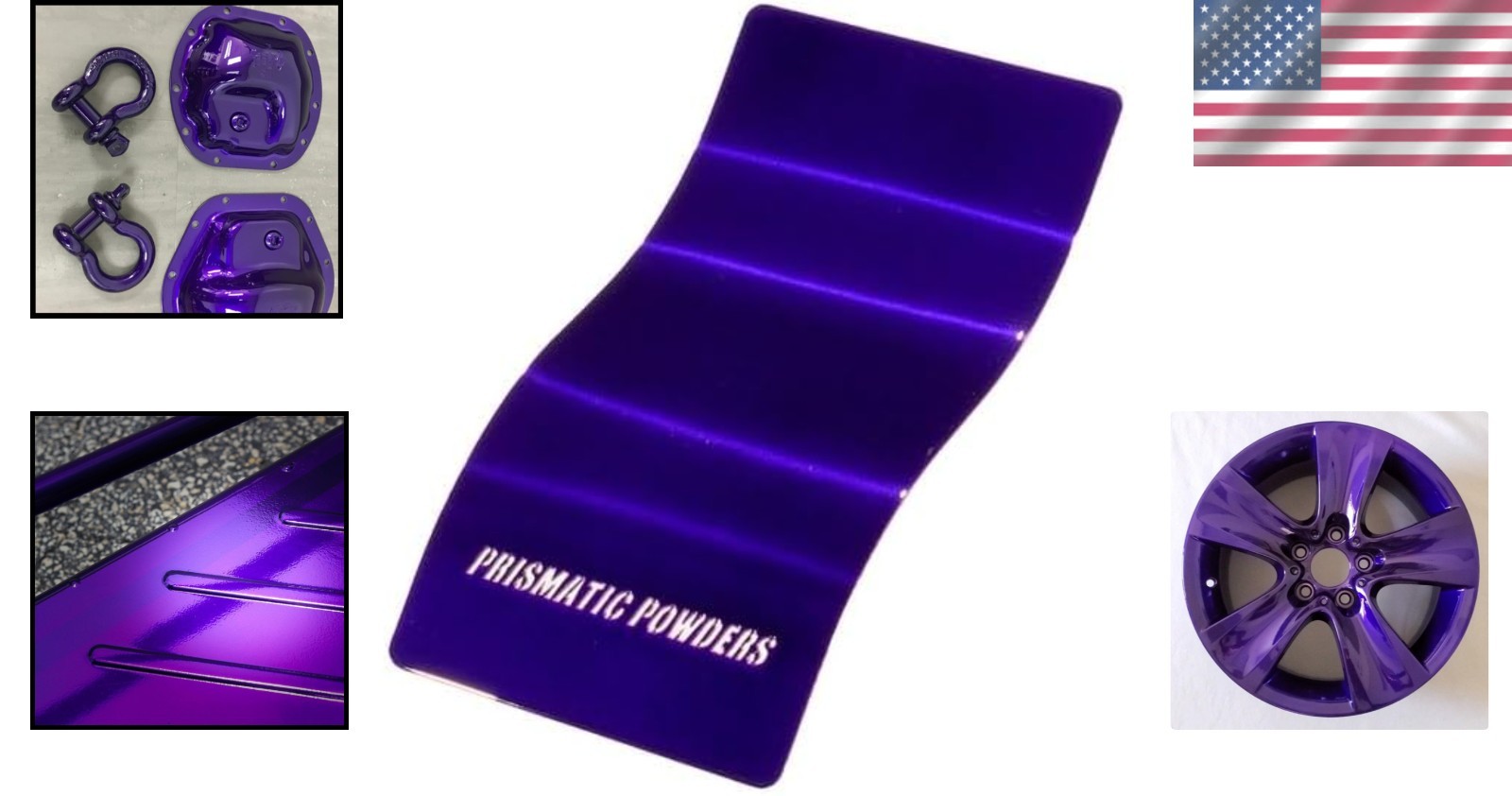 Candy Purple Powder Coating – High Gloss Finish