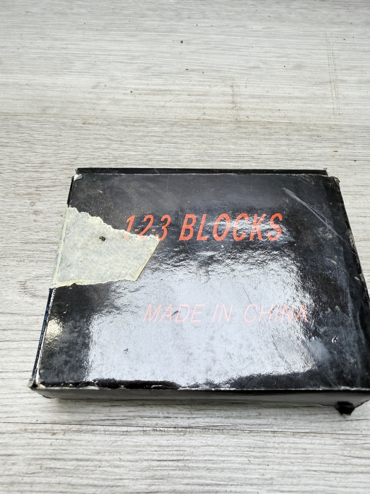 MSC Value Collection 0.0003 Squareness Per Inch Hardened Steel 1-2-3 Block