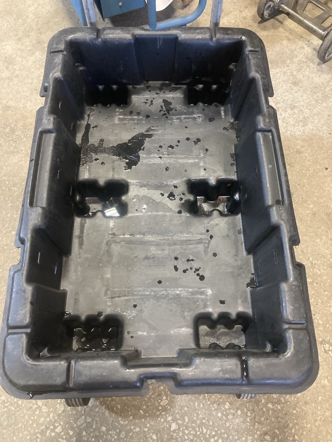 (12) Transmission, Engine Transportation Case, Poly Shipping Container