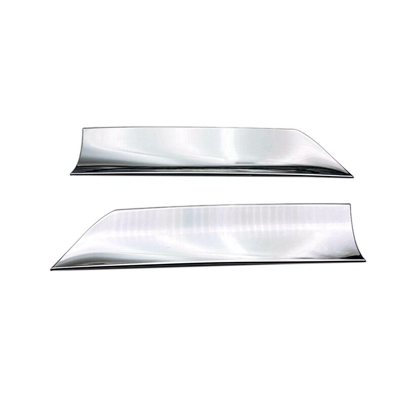 2x (for -V Vezel 2021 2022 car exterior ABS chrome rear door trunk lease2955-
