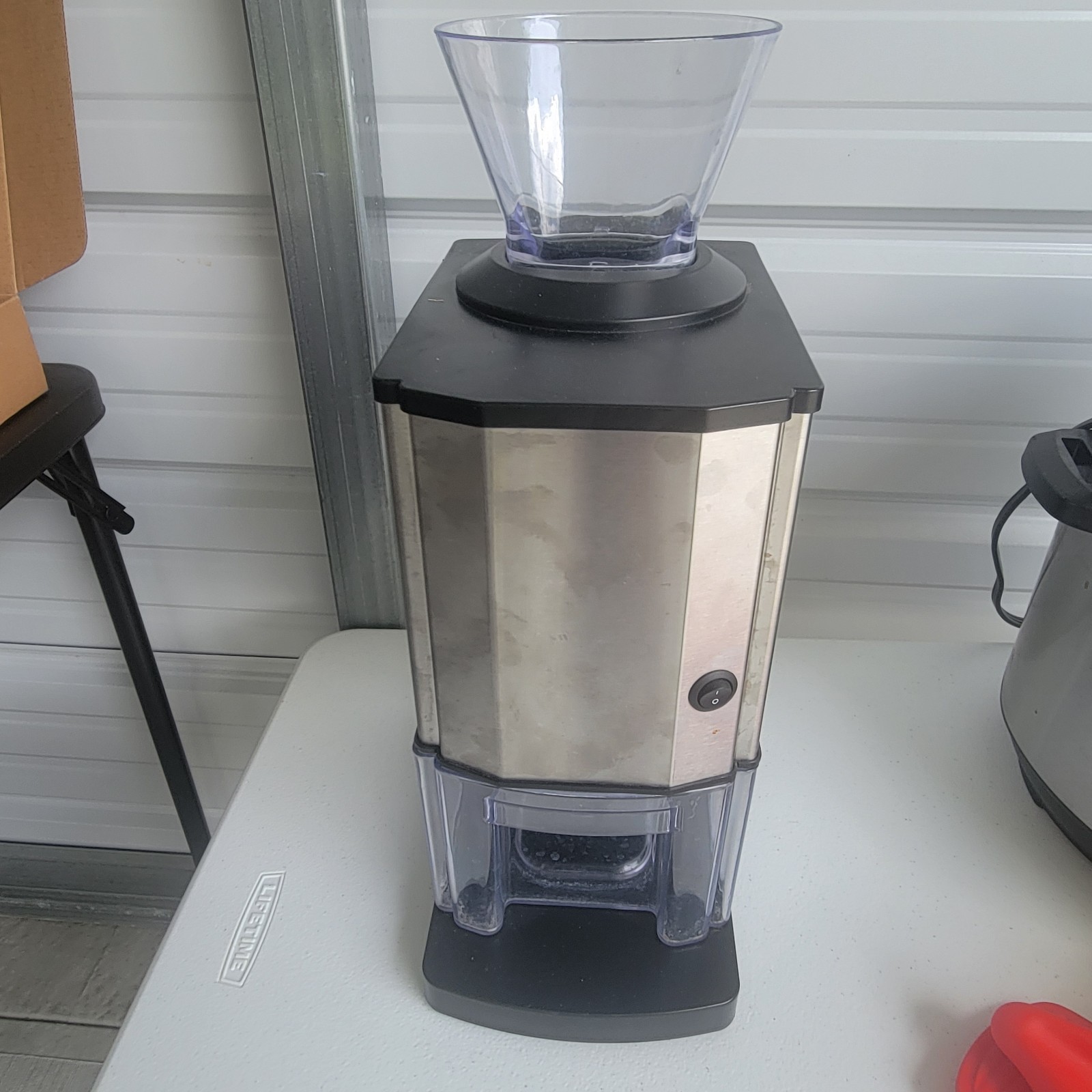 Costway Ice Crusher Machine Tabletop Professional EP22862 Tested Works