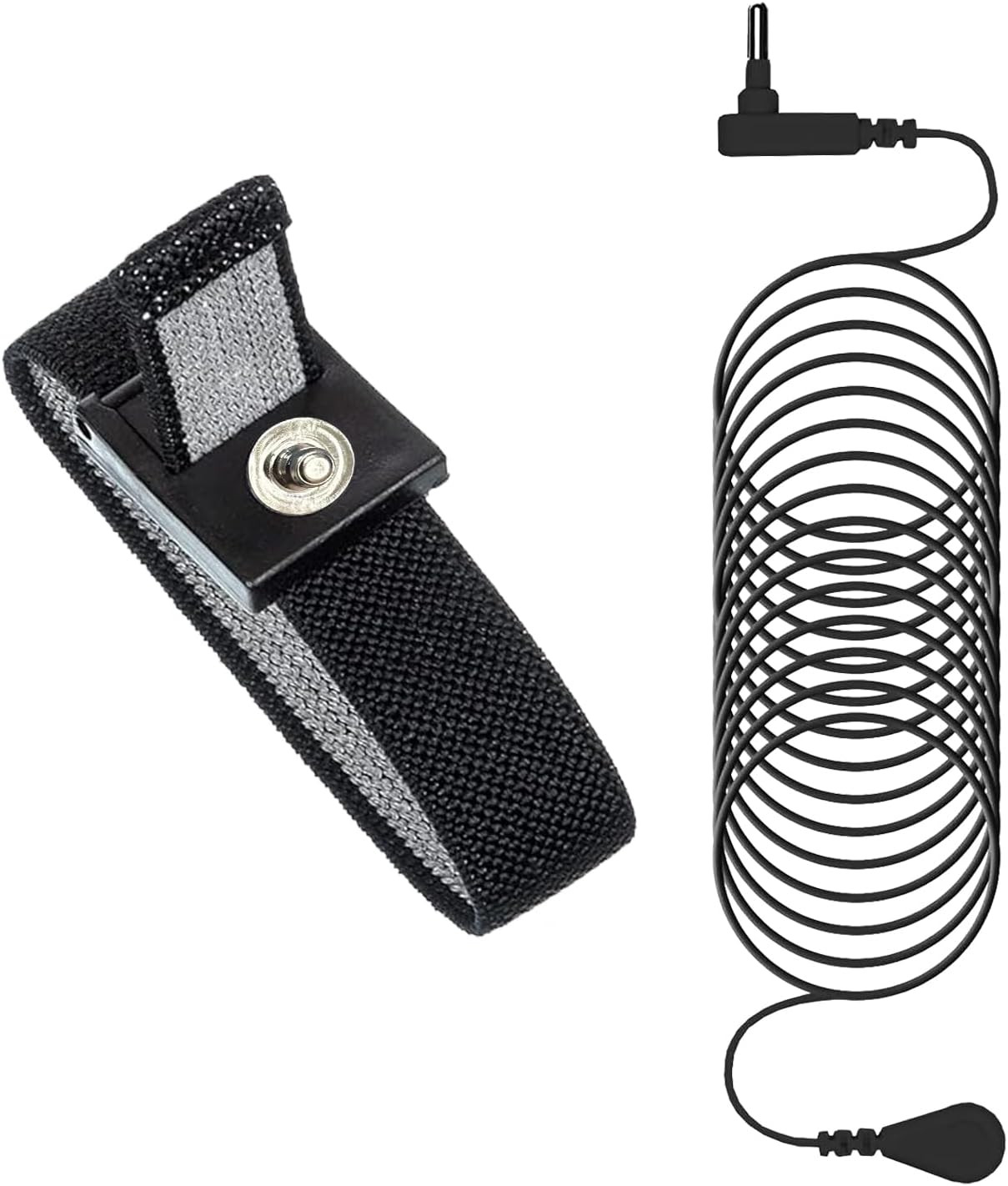 Grounding Wrist Strap, Grounding Bracelet with 15 Feet Grounding Cord, Earth-Con