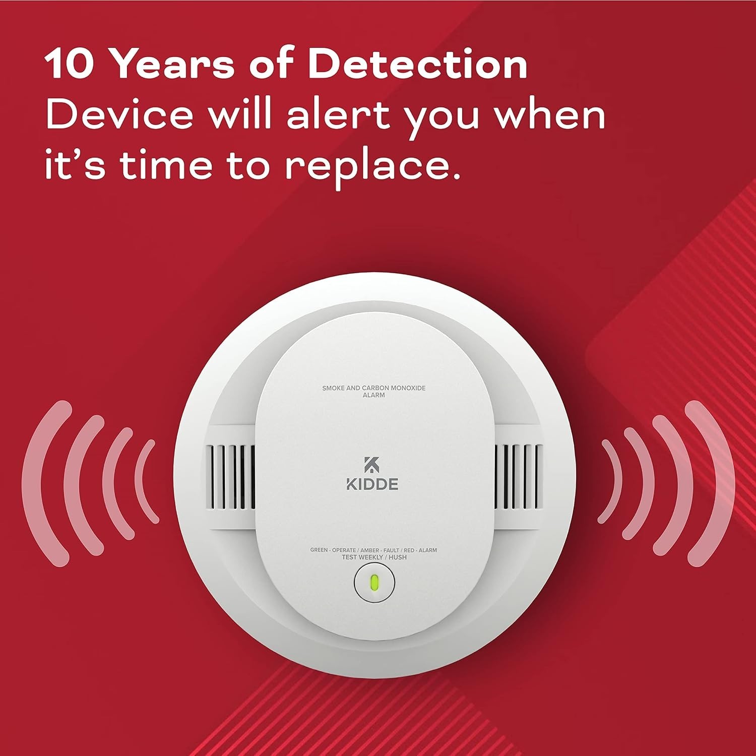 Kidde Smoke & Carbon Monoxide Detector 900-CUDR-V AA Battery Powered, not wired