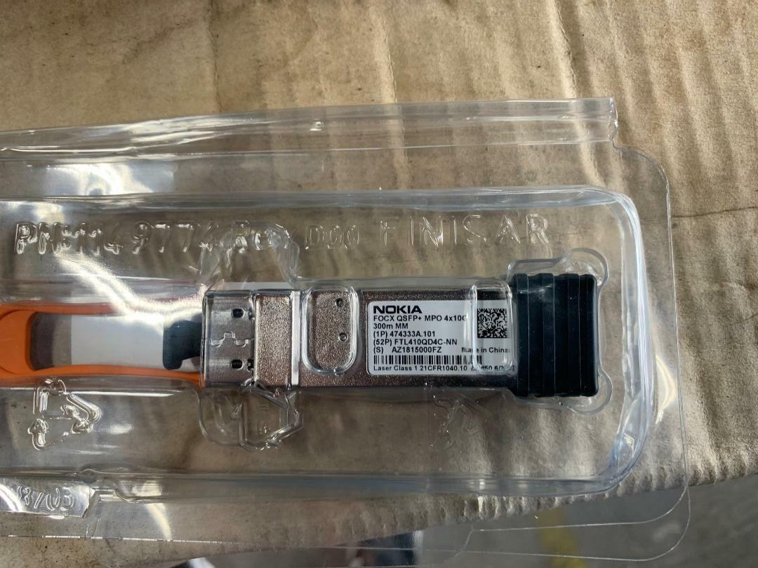 NEW Nokia 474333A.101 QSFP+ 40G SR4 4x10G 300m 850nm Optical