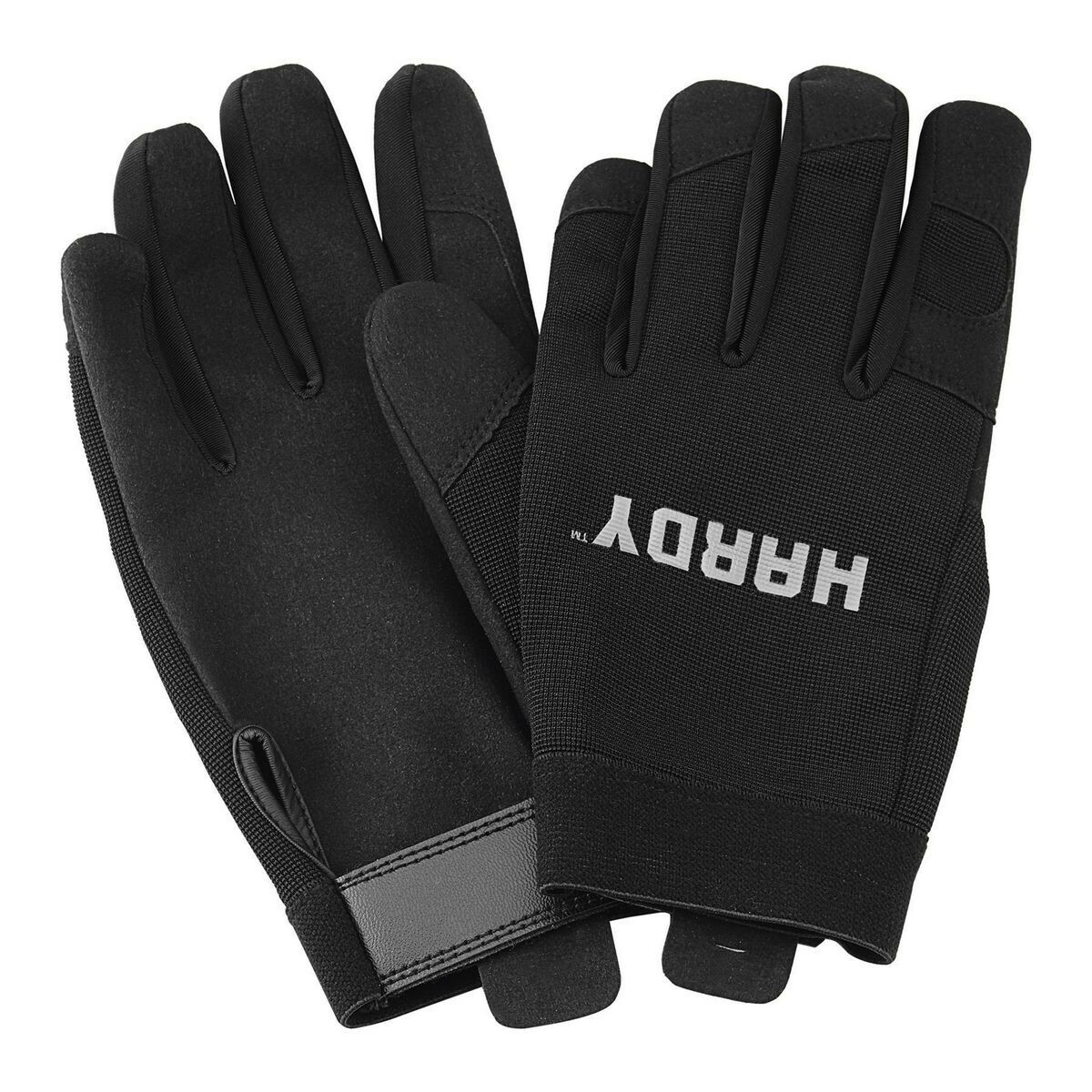 1 Pair Of Work Gloves Men Mechanics Synthetic Leather