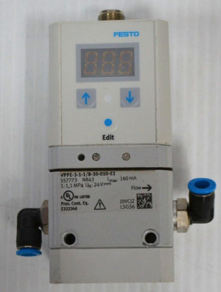Festo VPPE-3-1-1/8-10-010-E1 Proportional Pressure Valve