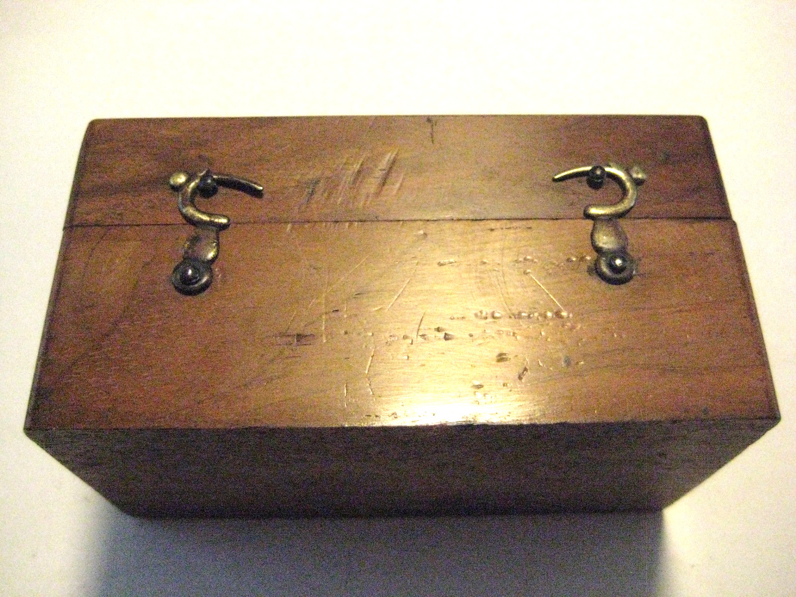 Antique Early 1900s Metric Weight set in Fitted Hardwood Box APOTHICARY