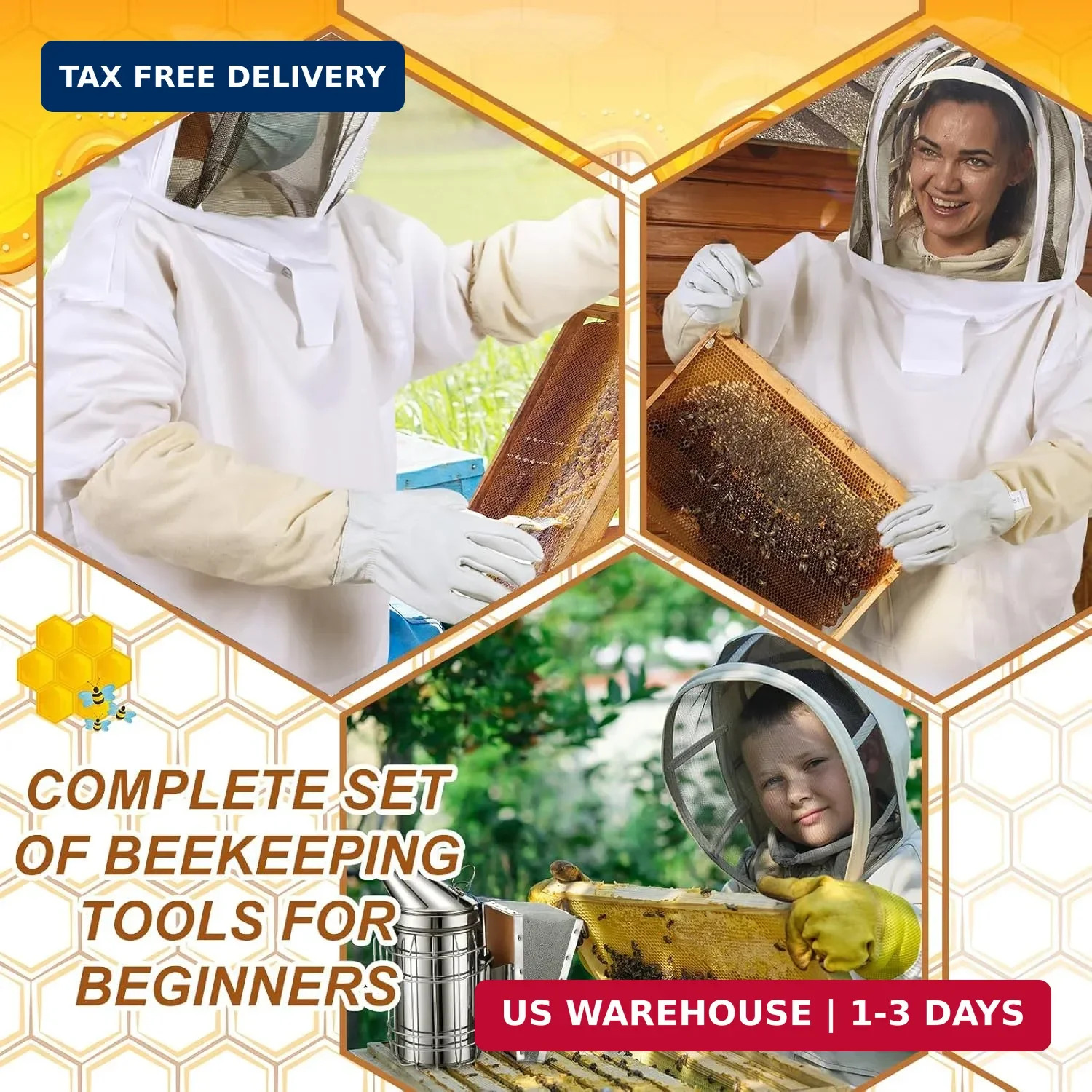 30 Pcs Beekeeping Supplies Beehive Equipment Beekeeping Starter Kit Bee Keeper S