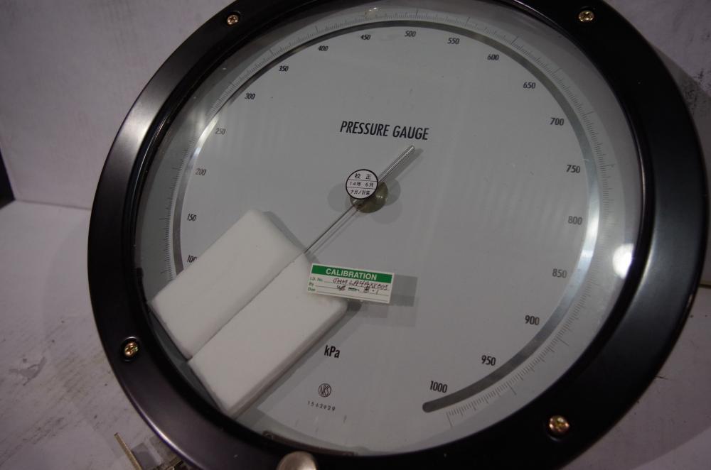 NAGANO KEIKI PRECISION PRESSURE GAUGE 0-1 000 kPa NEW! code-PG101