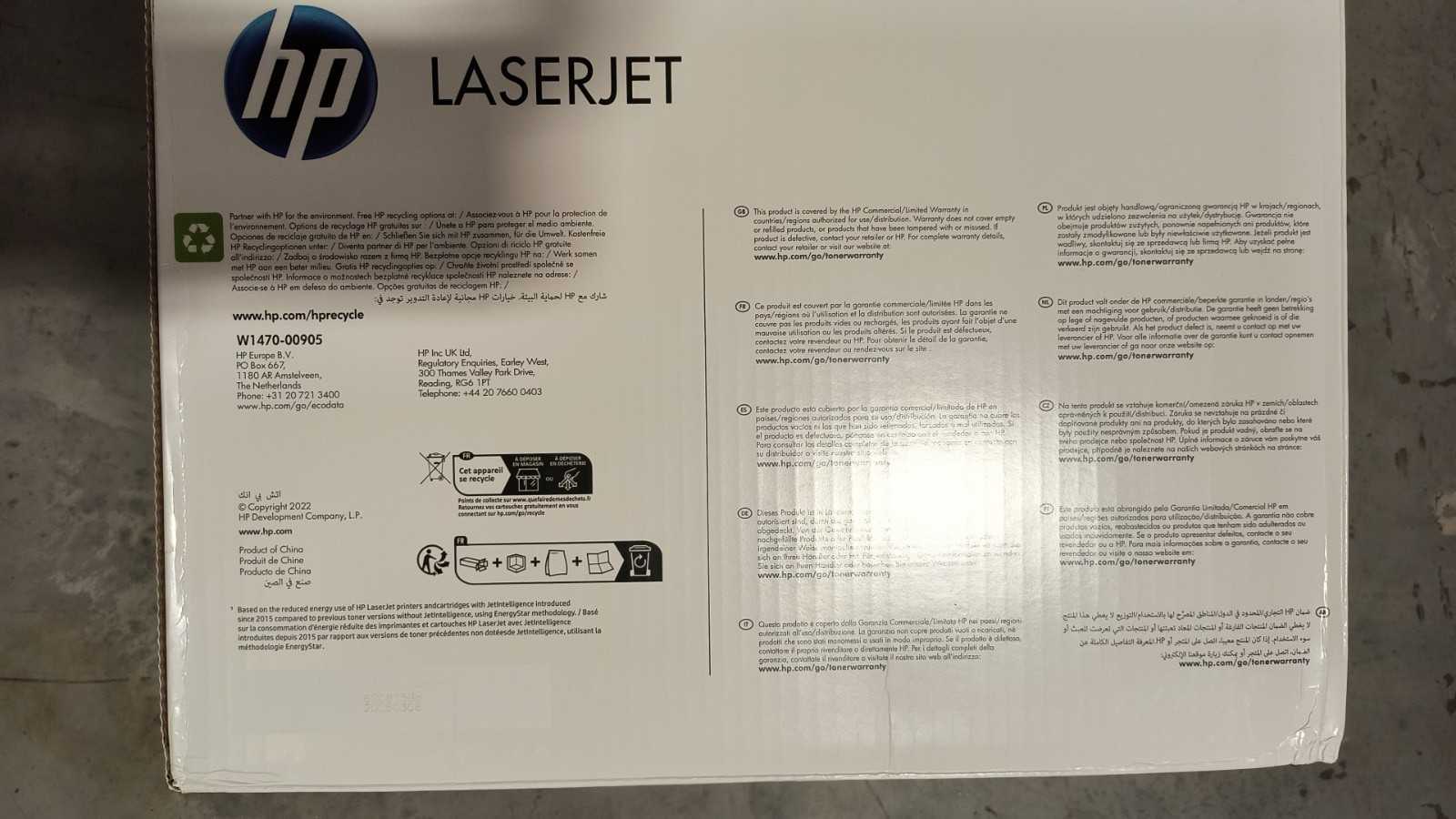 Genuine HP 147X W1470X High Yield Black Toner Cartridge No Extra Charges ✅
