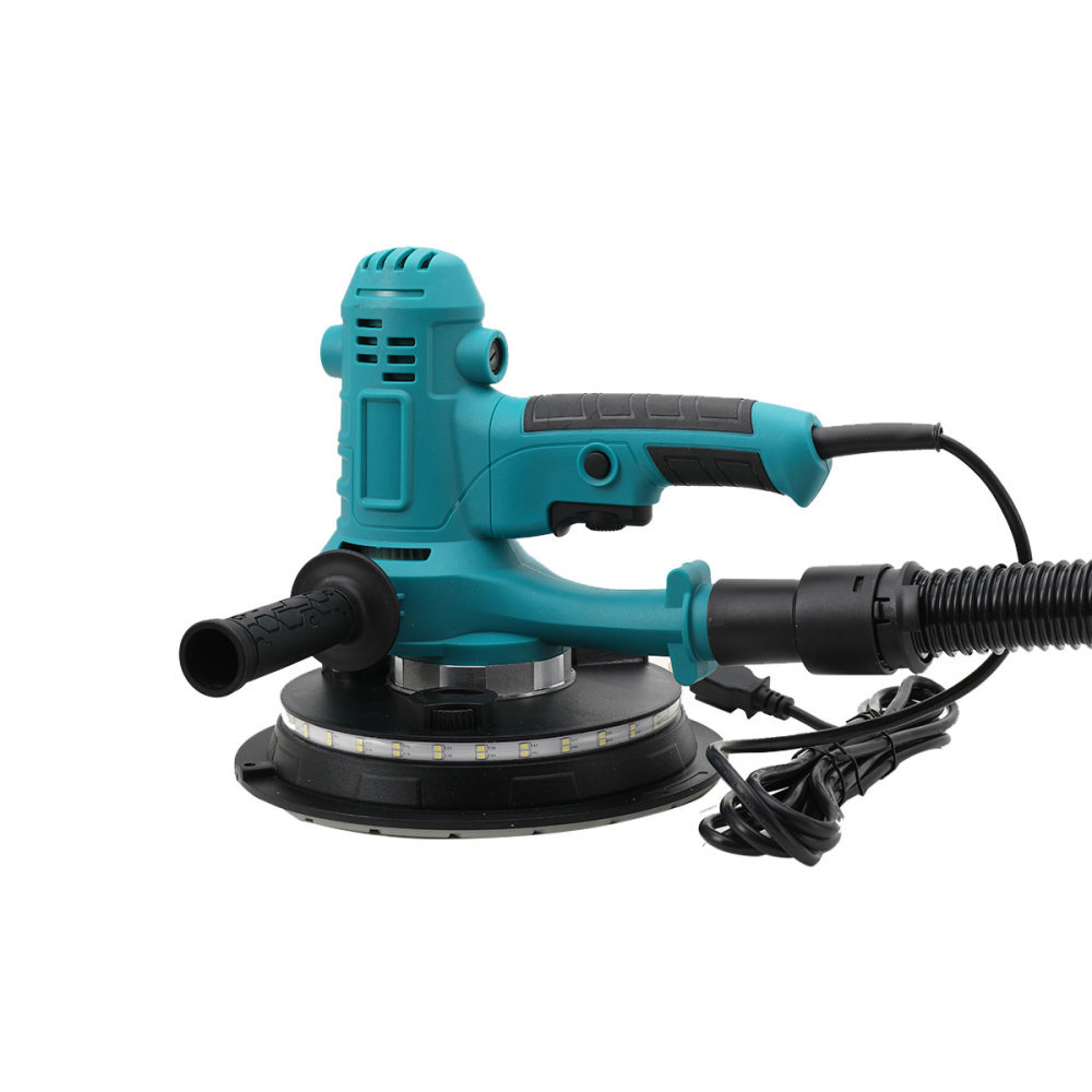 110V/60Hz Auto Vacuum Drywall Sander Machine Handheld Wall Polishing Machine