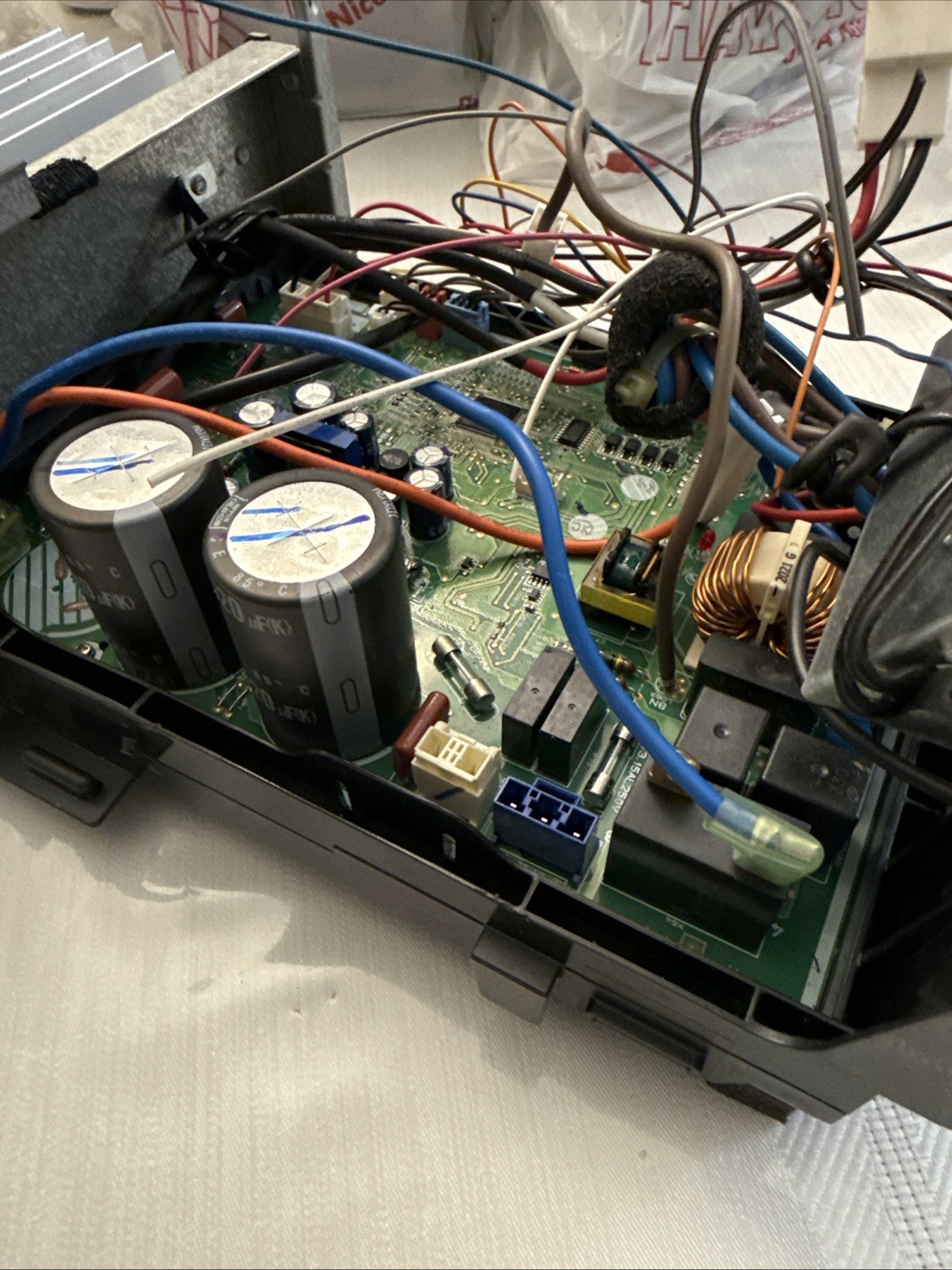 HVAC Inverter Control Board Module – BLDC Motor/Compressor Driver with Heat Sink