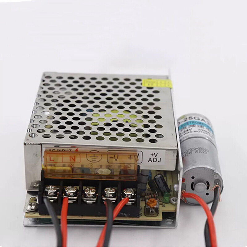 Micro DC Geared Motor 12V 24V Reduction Brushed Reversible 5W Metal Gear 25GA370