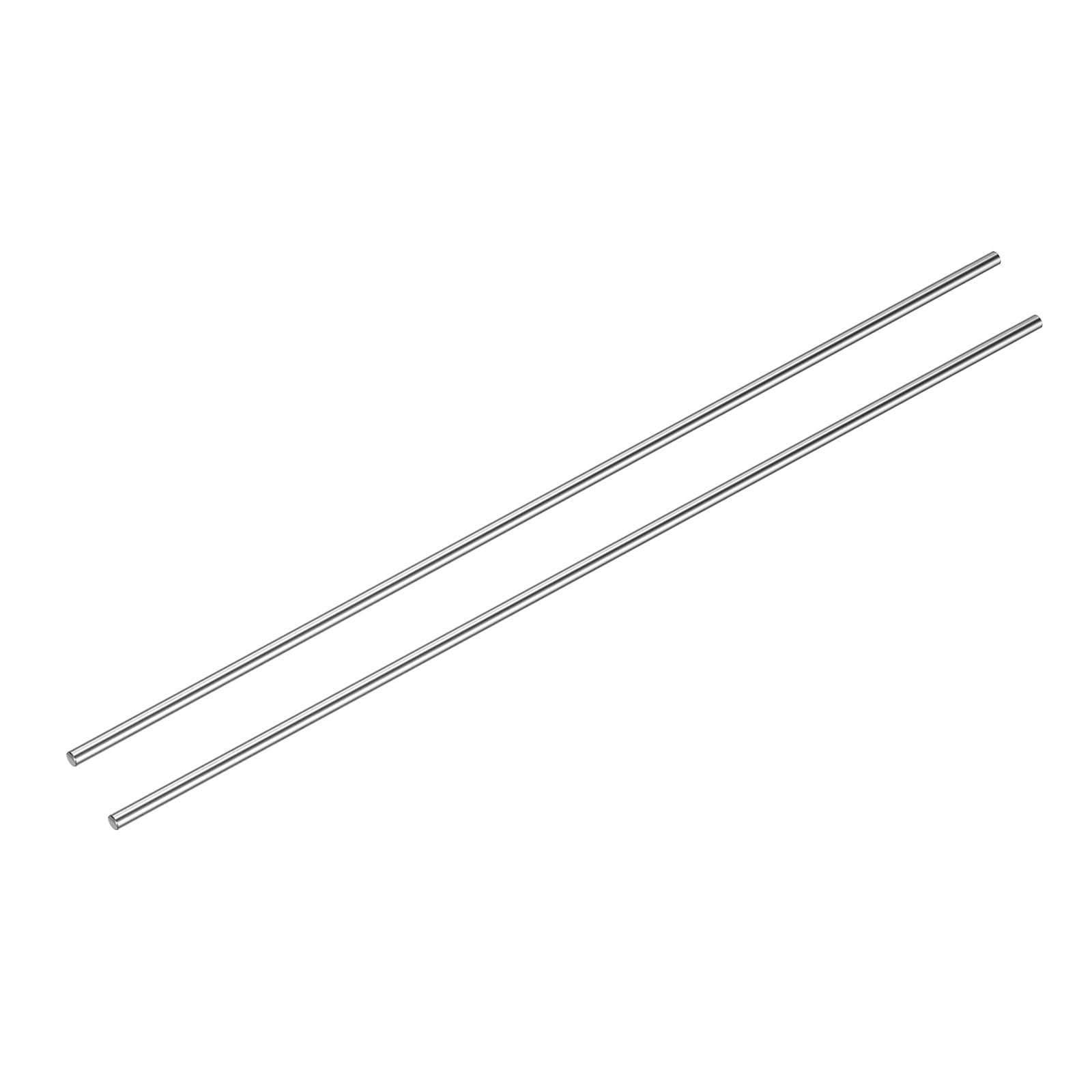 uxcell 2 Pcs Linear Motion Rod Shaft Guide 6mm x 450mm (0.236″ x 17.72″) Hard…