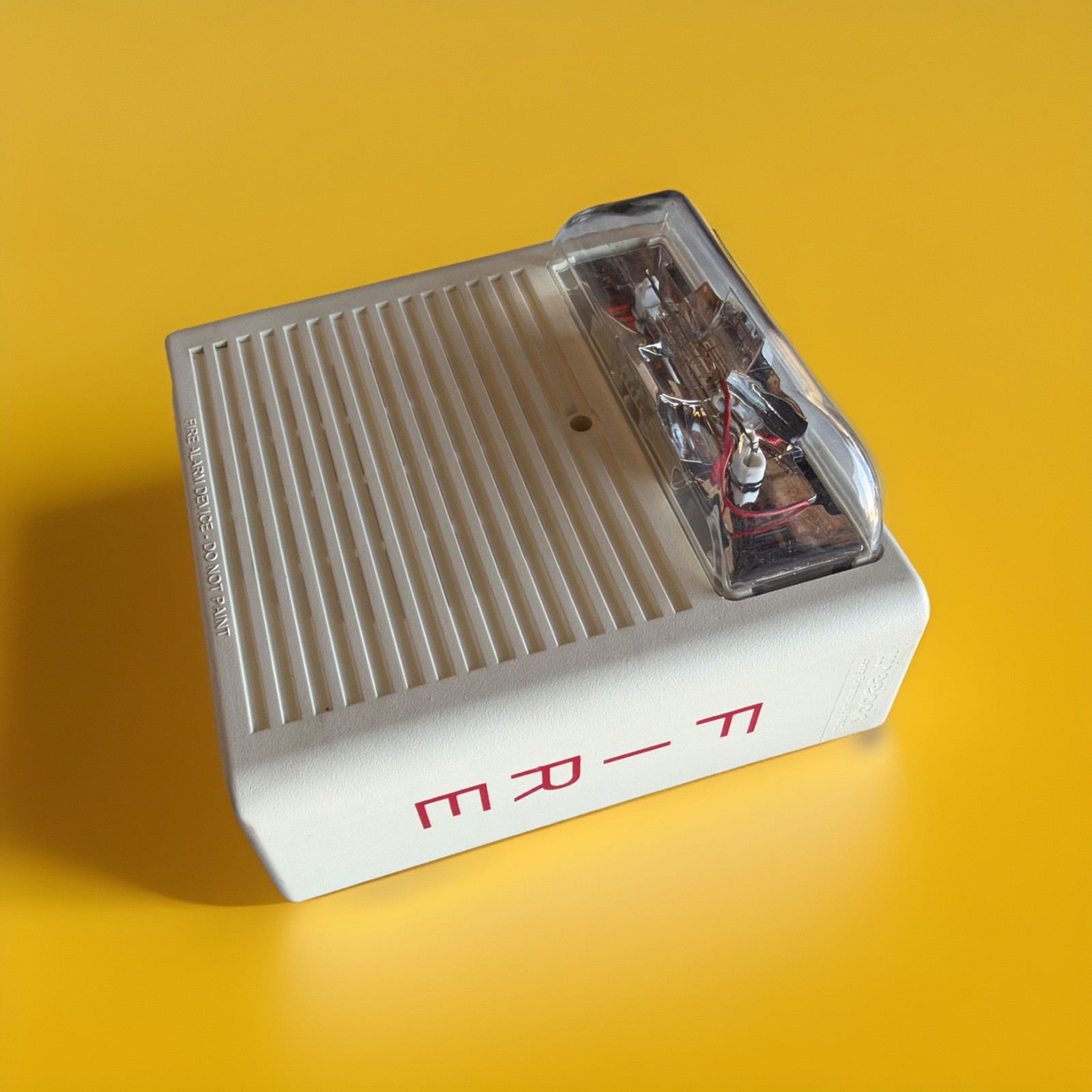 🔥 1 Unit ~ Wheelock AS-24MCW-FW Audible Strobe Fire Alarm White Wall Mount 🔥