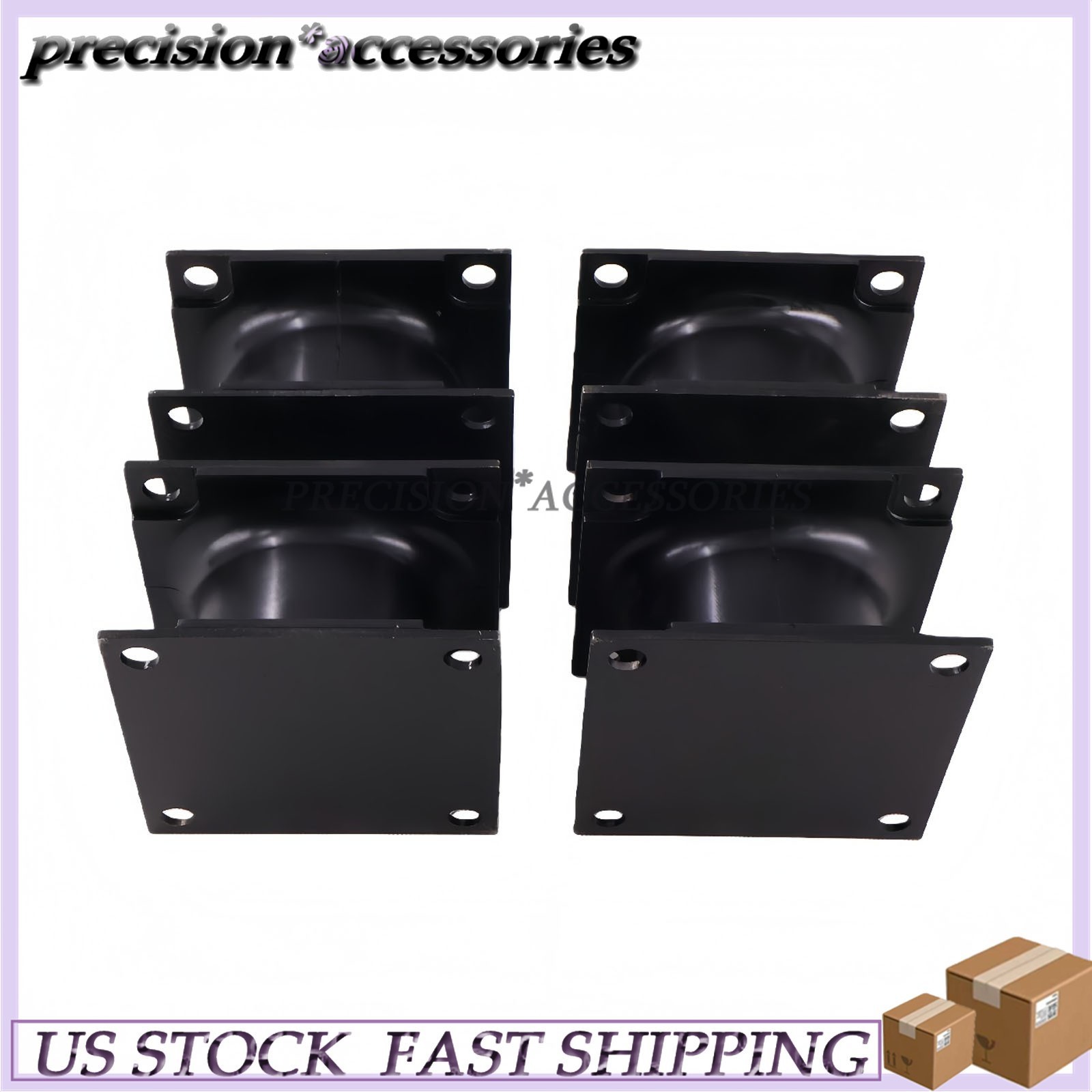 4PCS Vibratory Plate Compactor Rubber Isolator Shock Mount For Bobcat PCF64