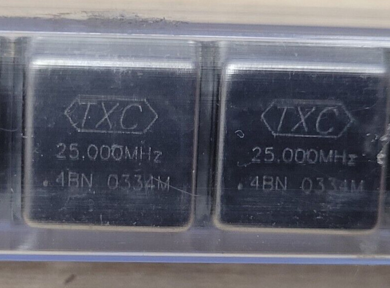 BRAND NEW (1 PC) 25.000MHZ TXC