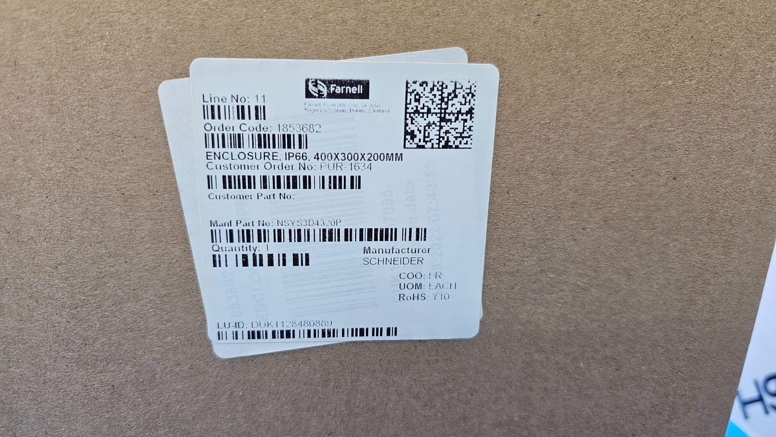 Schneider Electric NSYS3D4320P