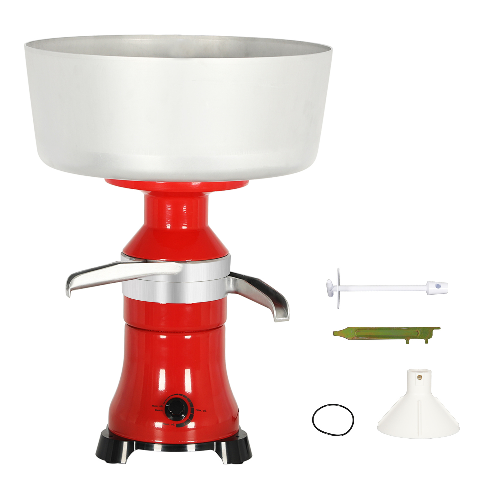 Electric Fresh Milk Cream Separator 110V Centrifugal Machine 100L/H 100W NEW