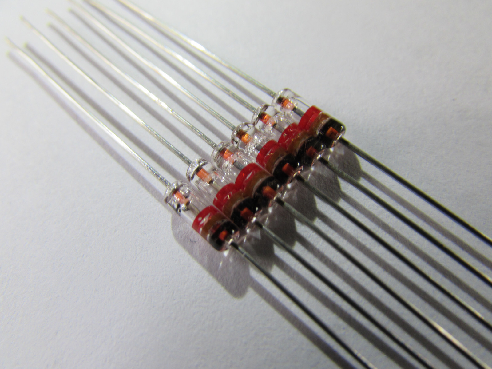 1N34A ITT GENUINE GERMANIUM GOLD BONDED DIODE HIGHEST QUALITY ON THE MARKET 6pcs