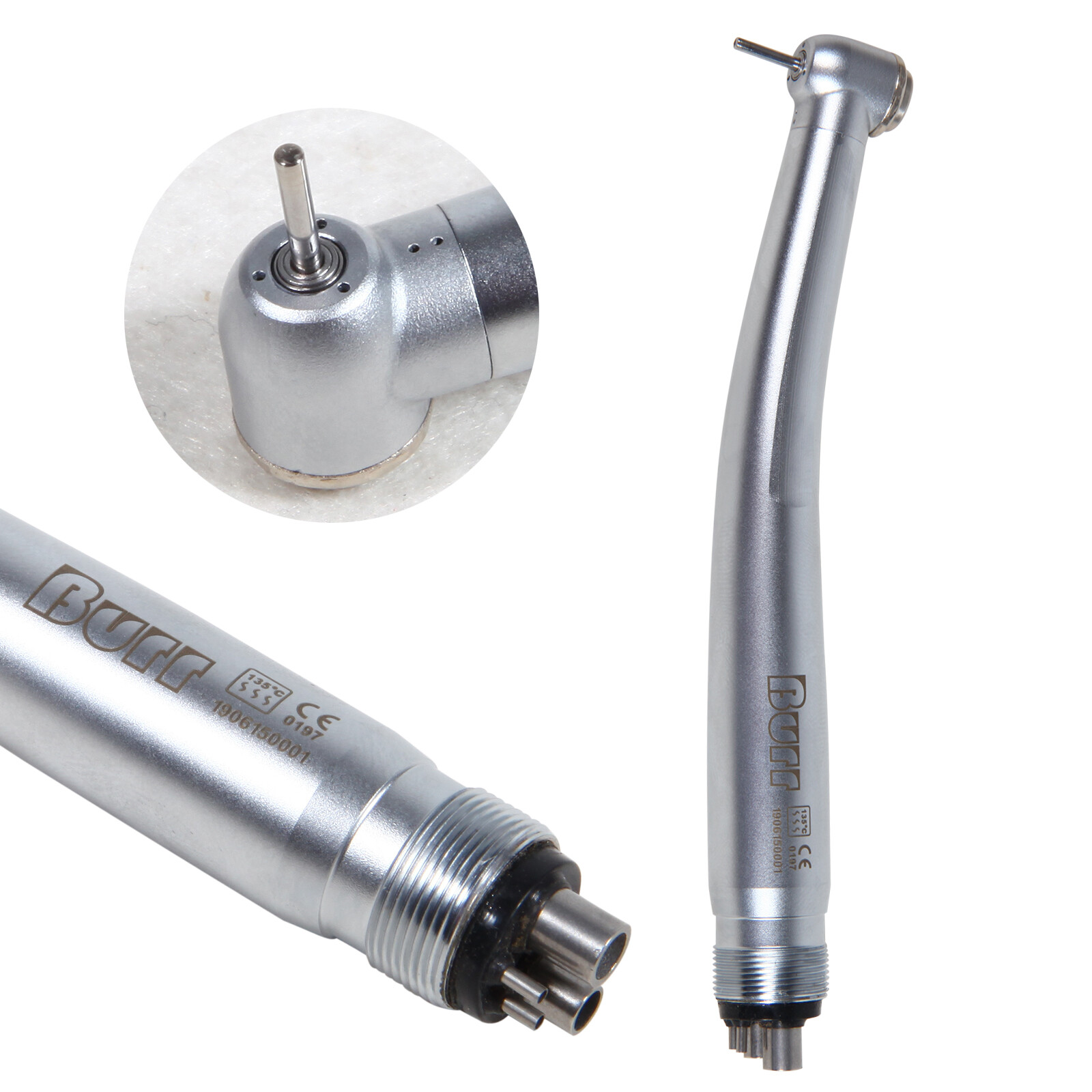 10 Packs Dental High Speed Handpiece Turbine Push Fit NSK PANA MAX 4 HOLES U3BM