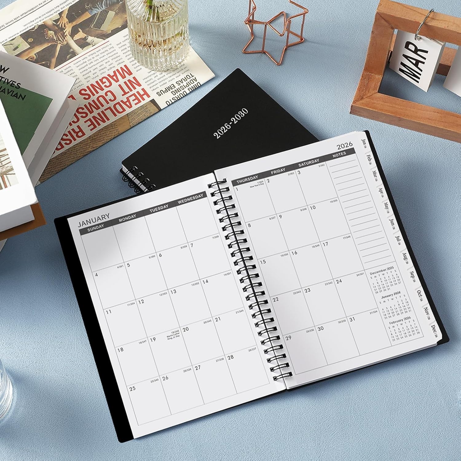 2026-2030 Monthly Planner/Calendar – Jan. 2026 – Dec. 2030, Monthly Planner, …
