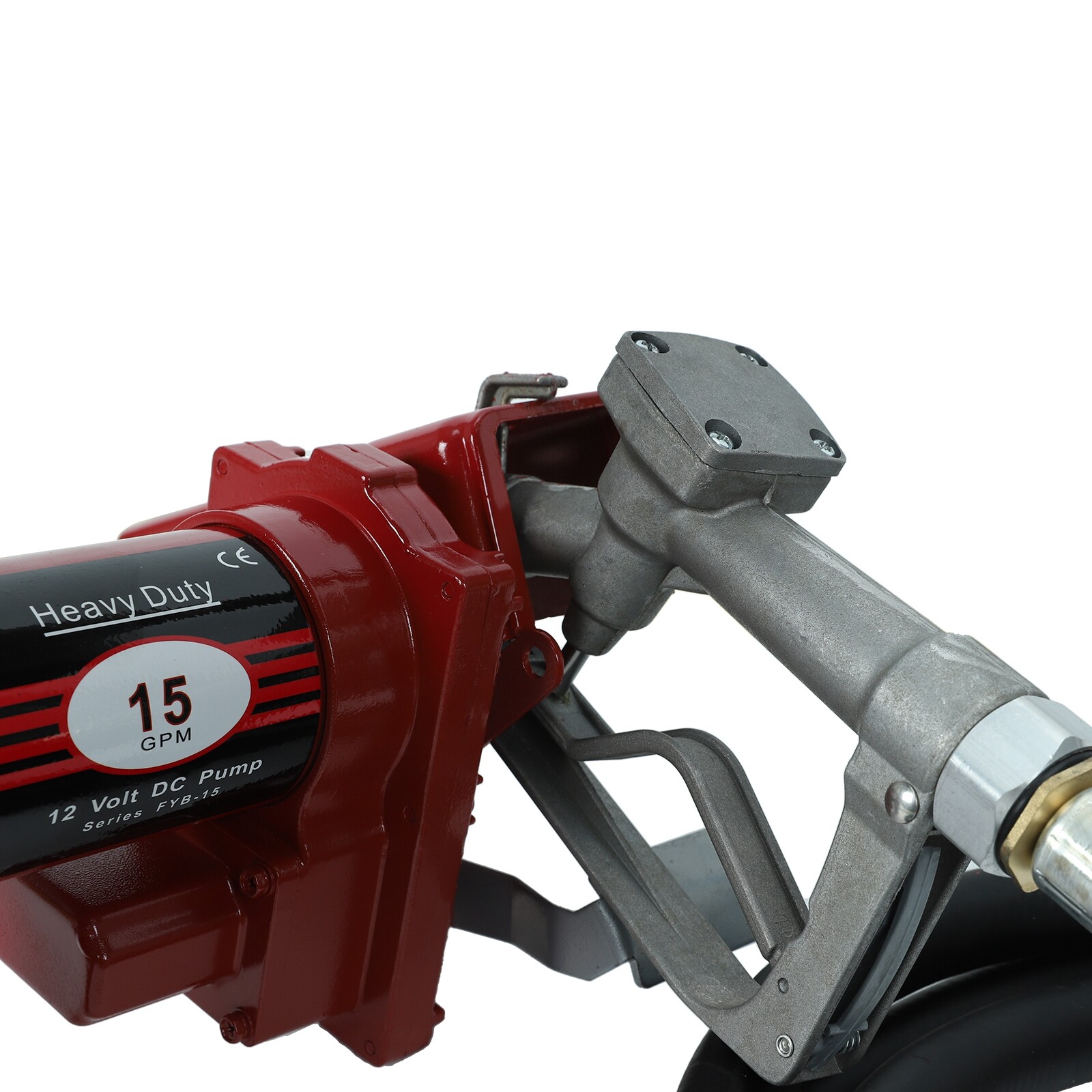 15GPM 12V Fuel Transfer Pump DC Gasoline with Nozzle Kit with Particulate Filter